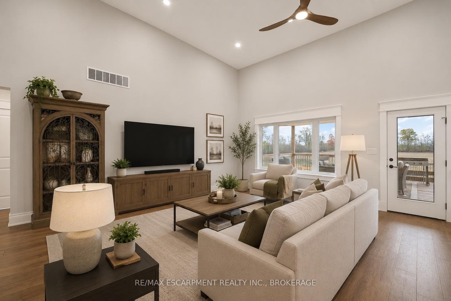Virtually Rendered and Staged