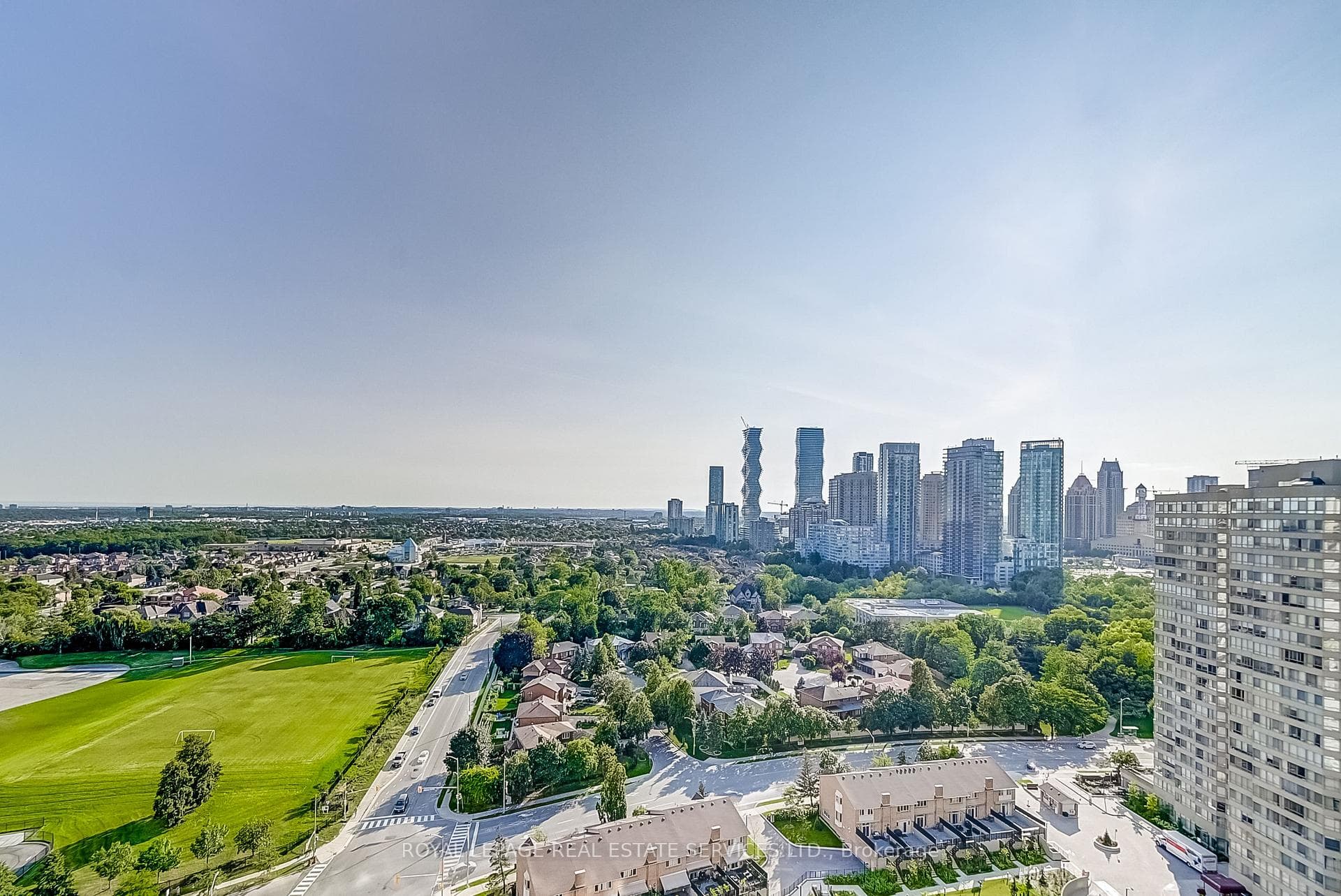 View of Mississauga City Centre
