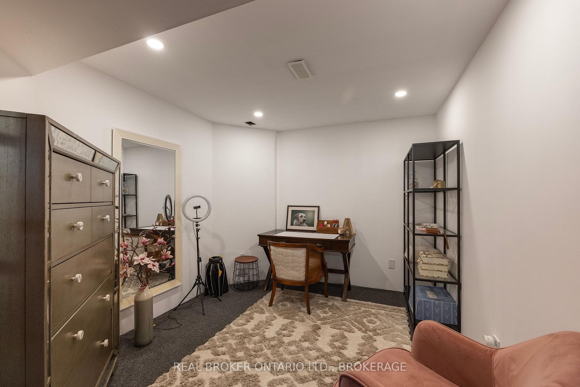Basement Den office
