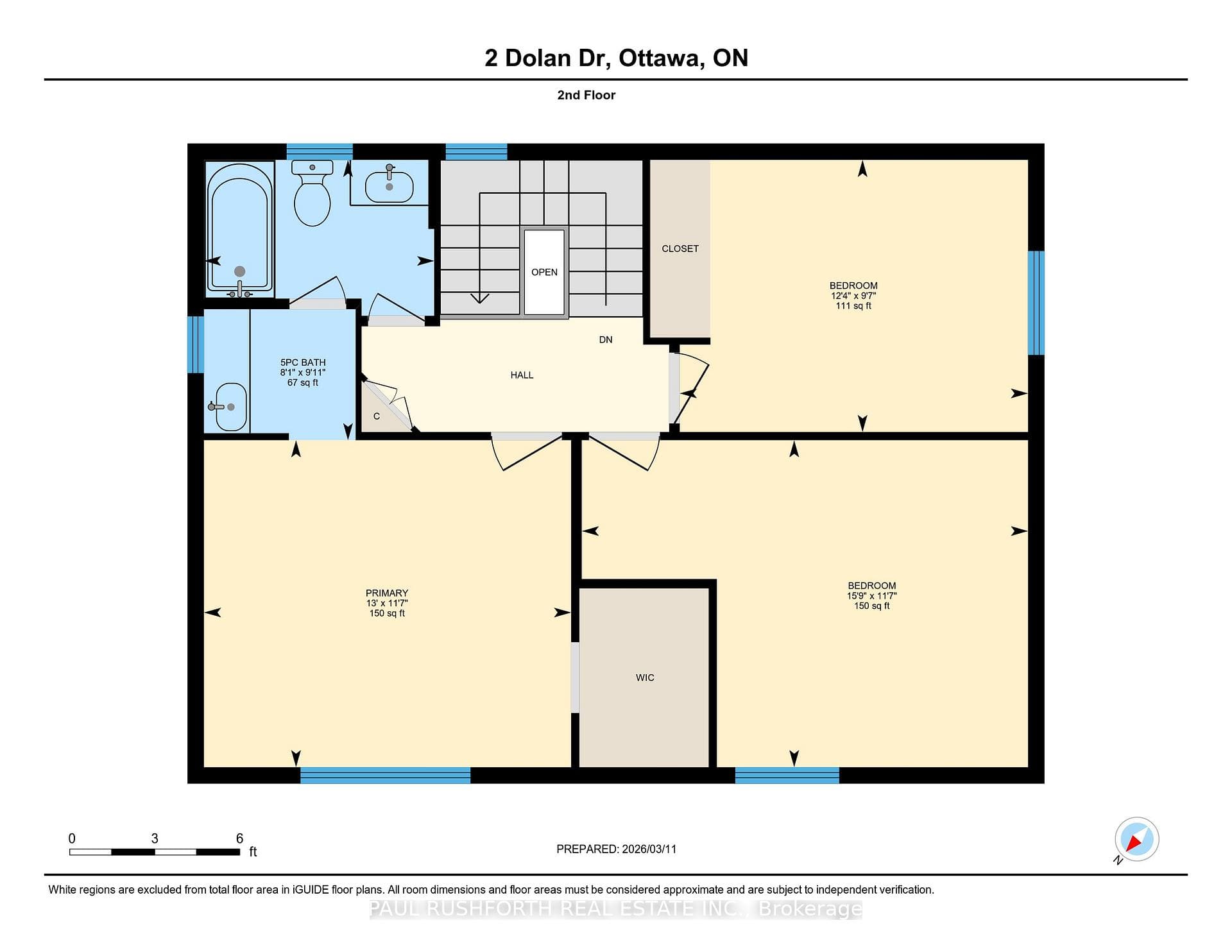 iGuide Floor Plan-Second Level