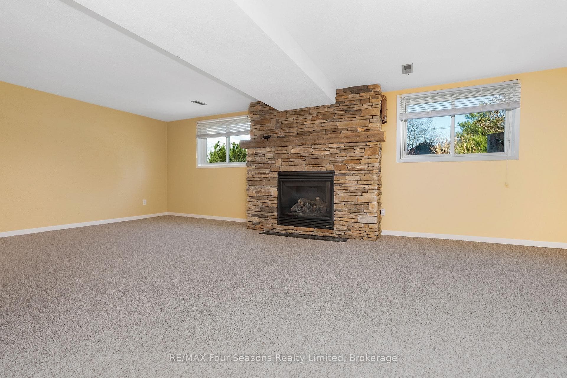 Lower level rec room