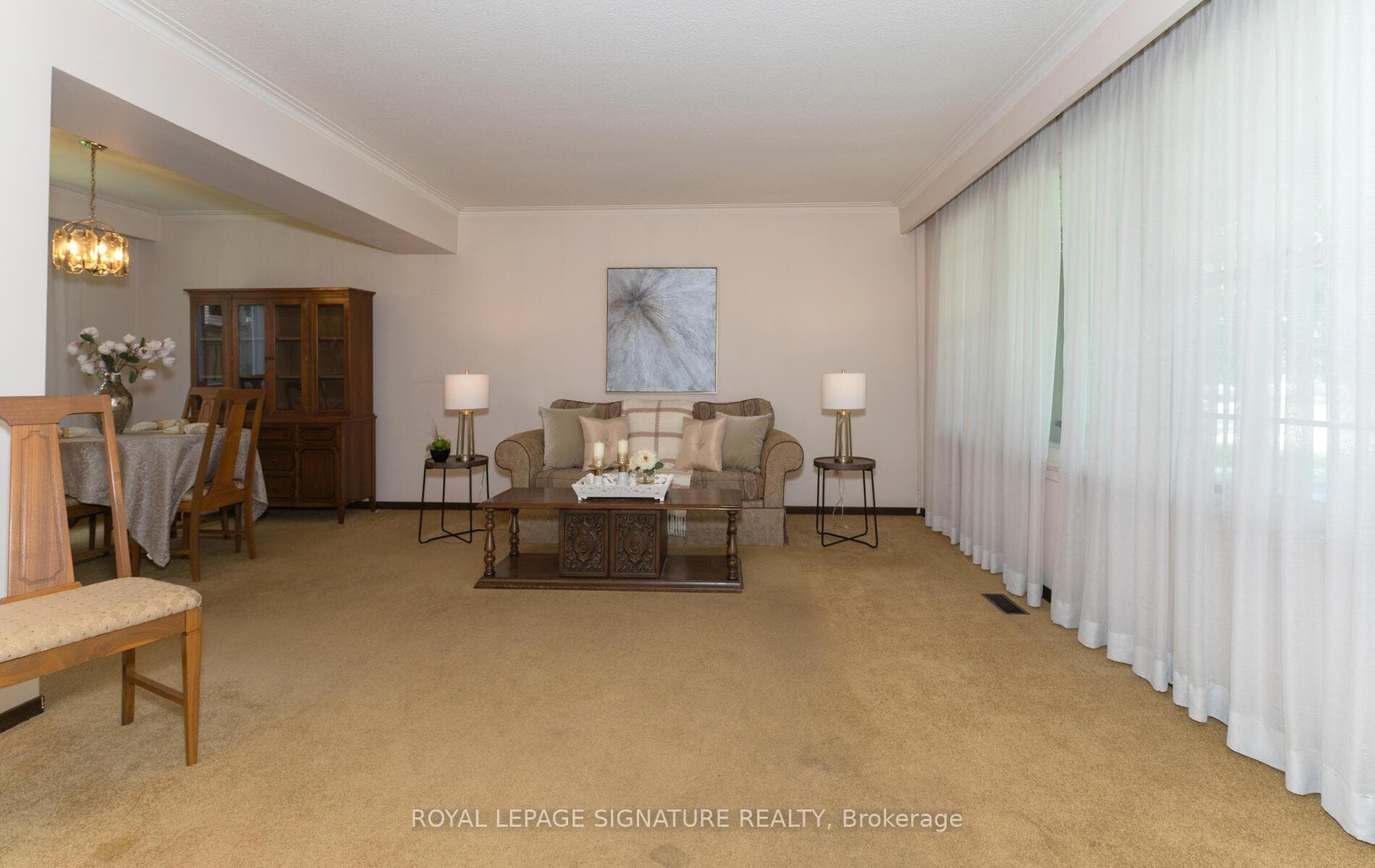 Hardwood Under Broadloom!