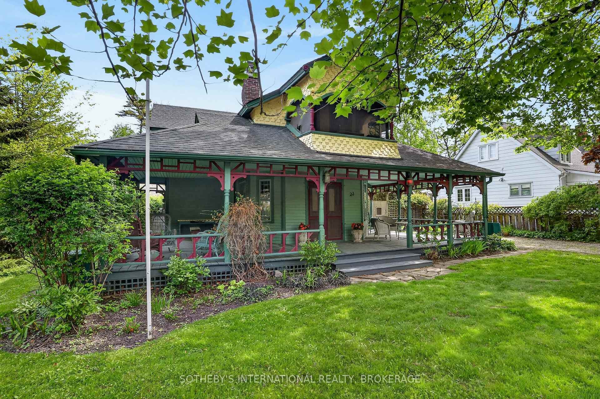 Wrap around front porch