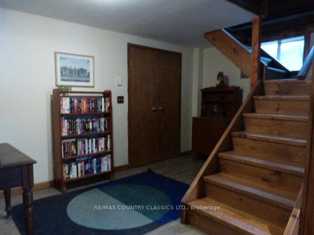 Door to Utilities Room & Outside Door