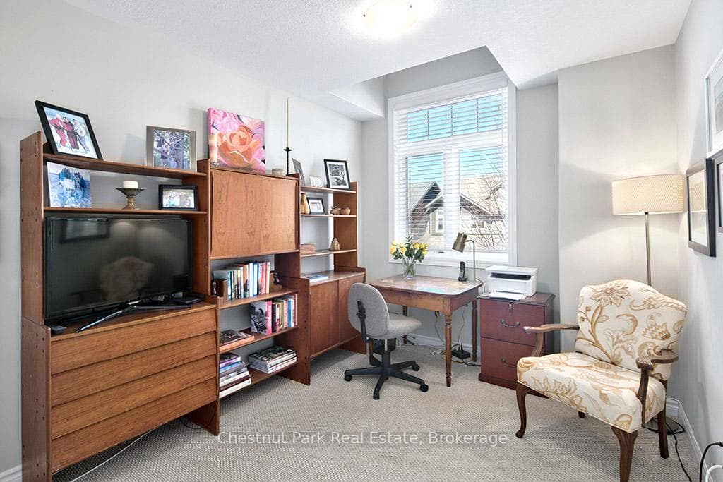 Office/bedroom with full closet