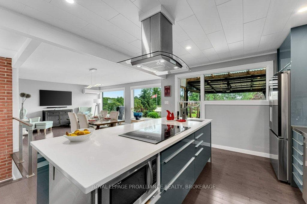 View from kitchen