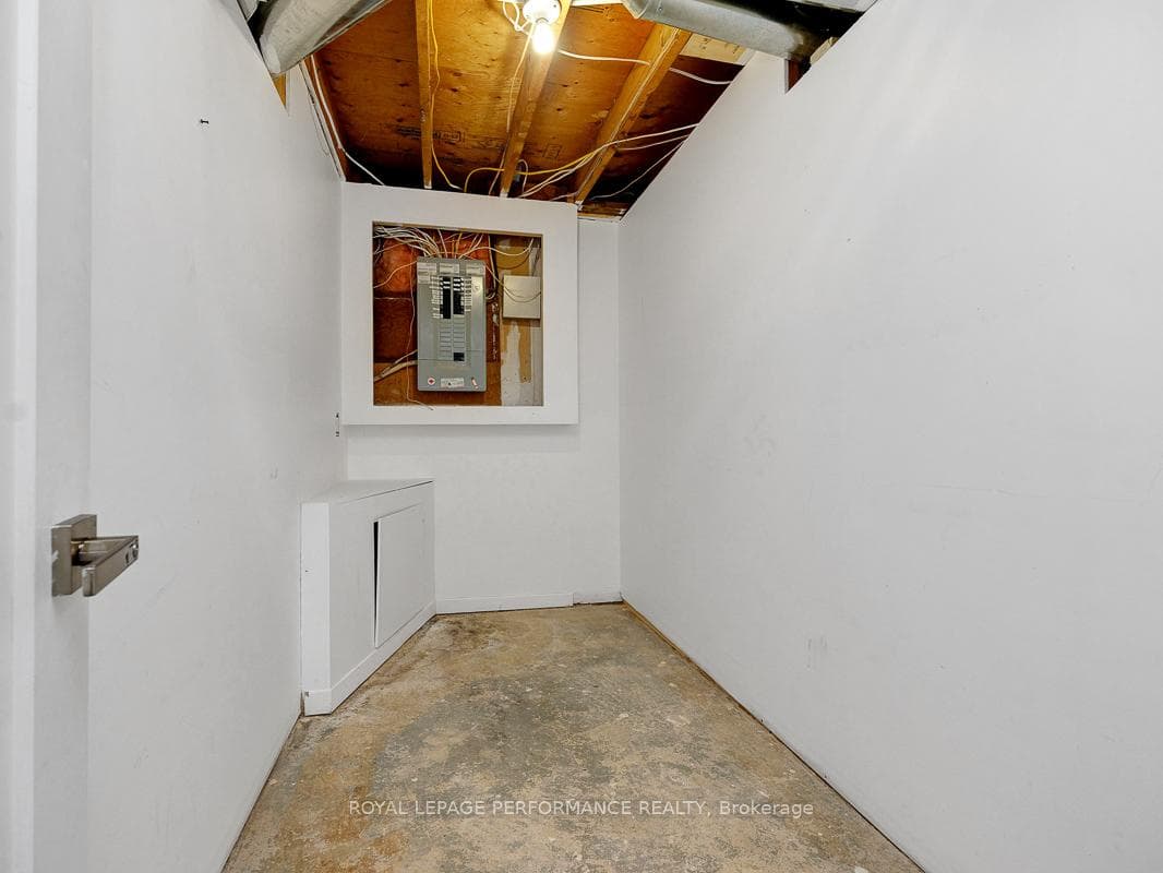 electrical panel room plus storage