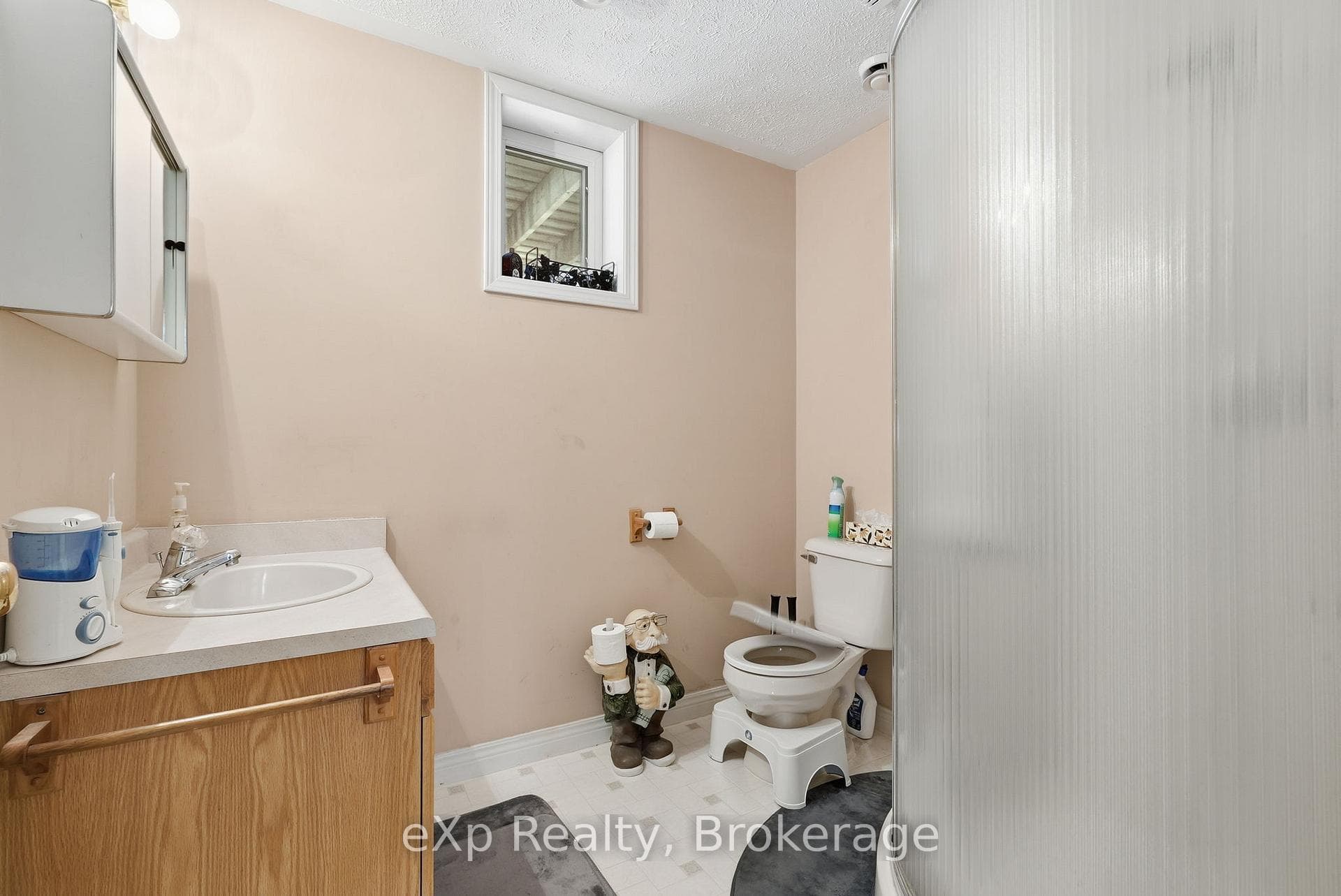 Basement washroom