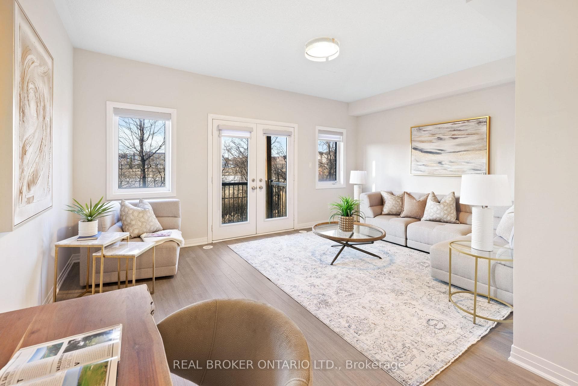 Lower Level Retreat with Walk Out Deck