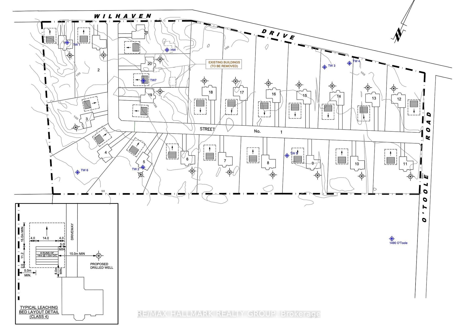 Proposed Subdivision Site Plan