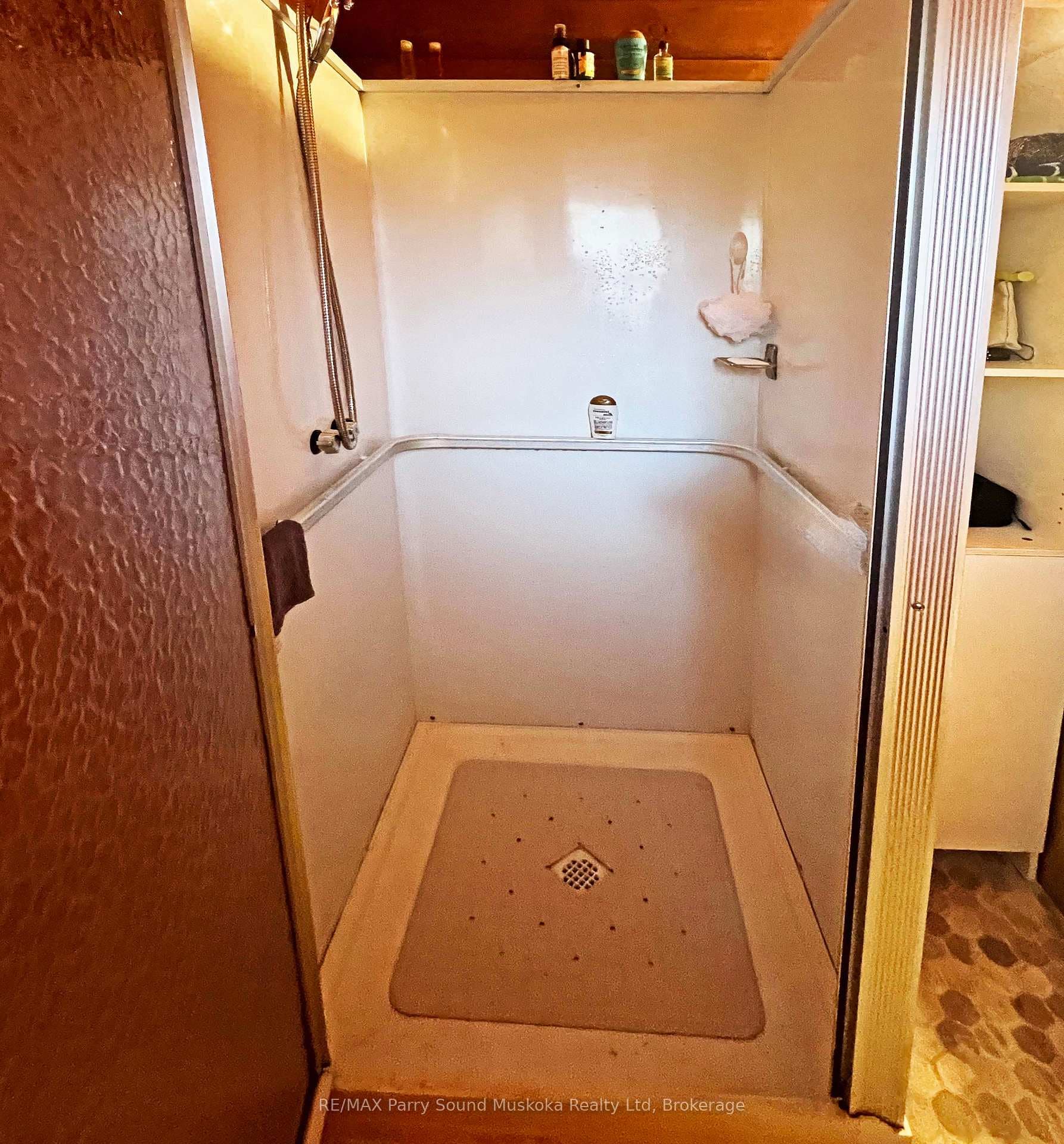 Shower in 3 pc. bath