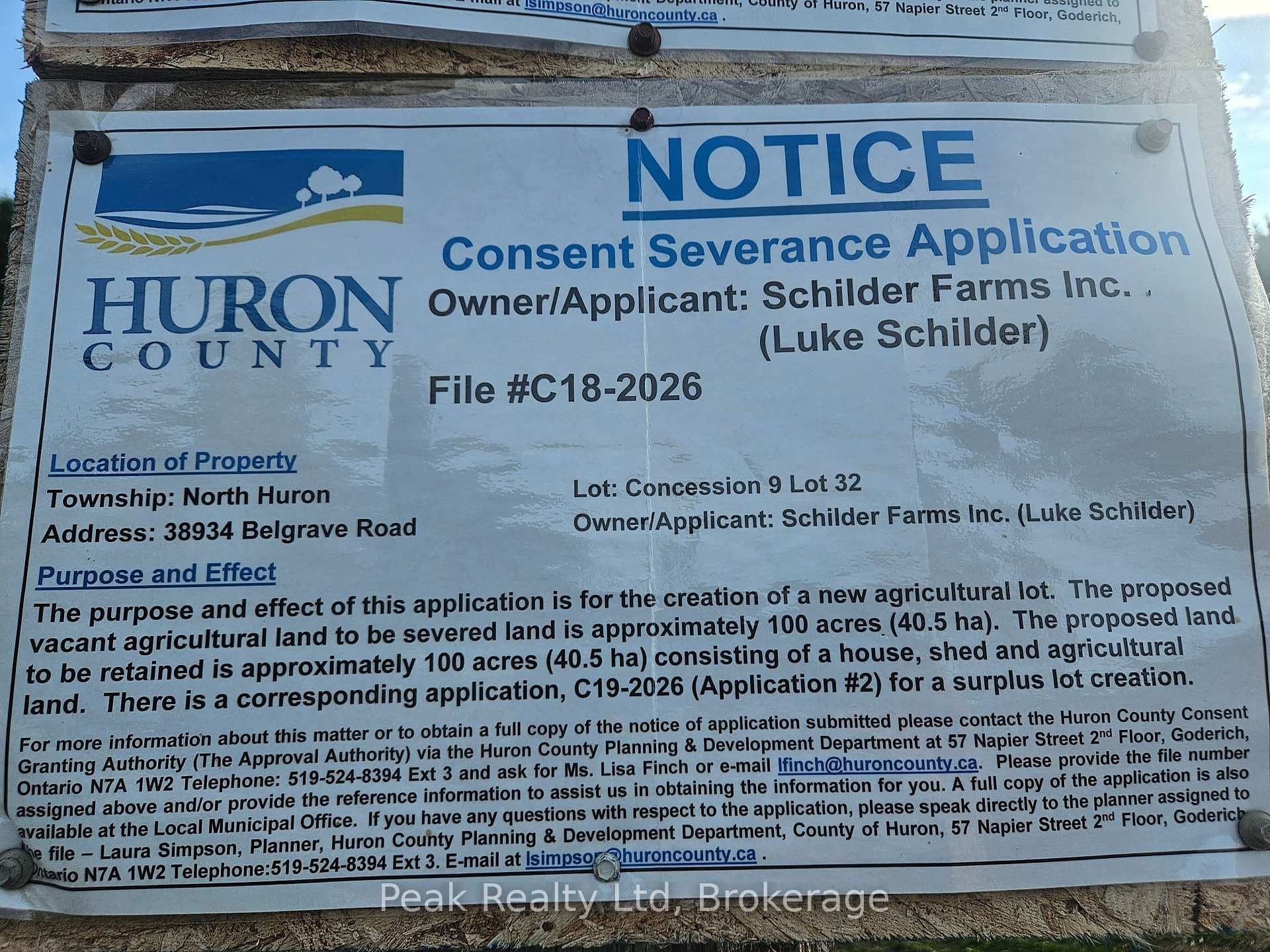 Retained Land 98ac.