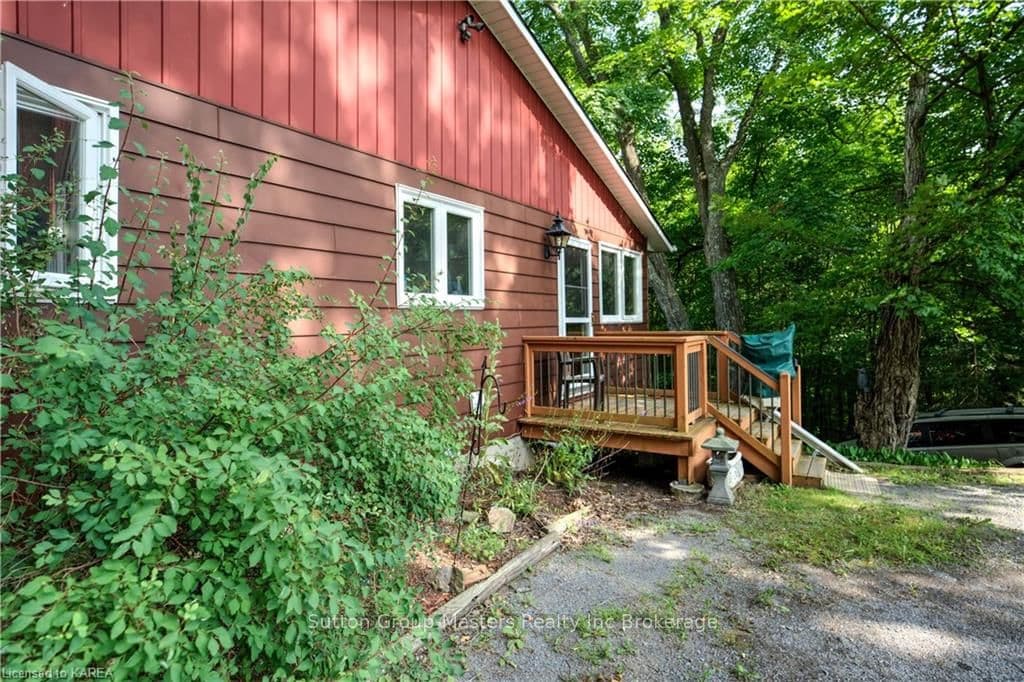Front of house from garden