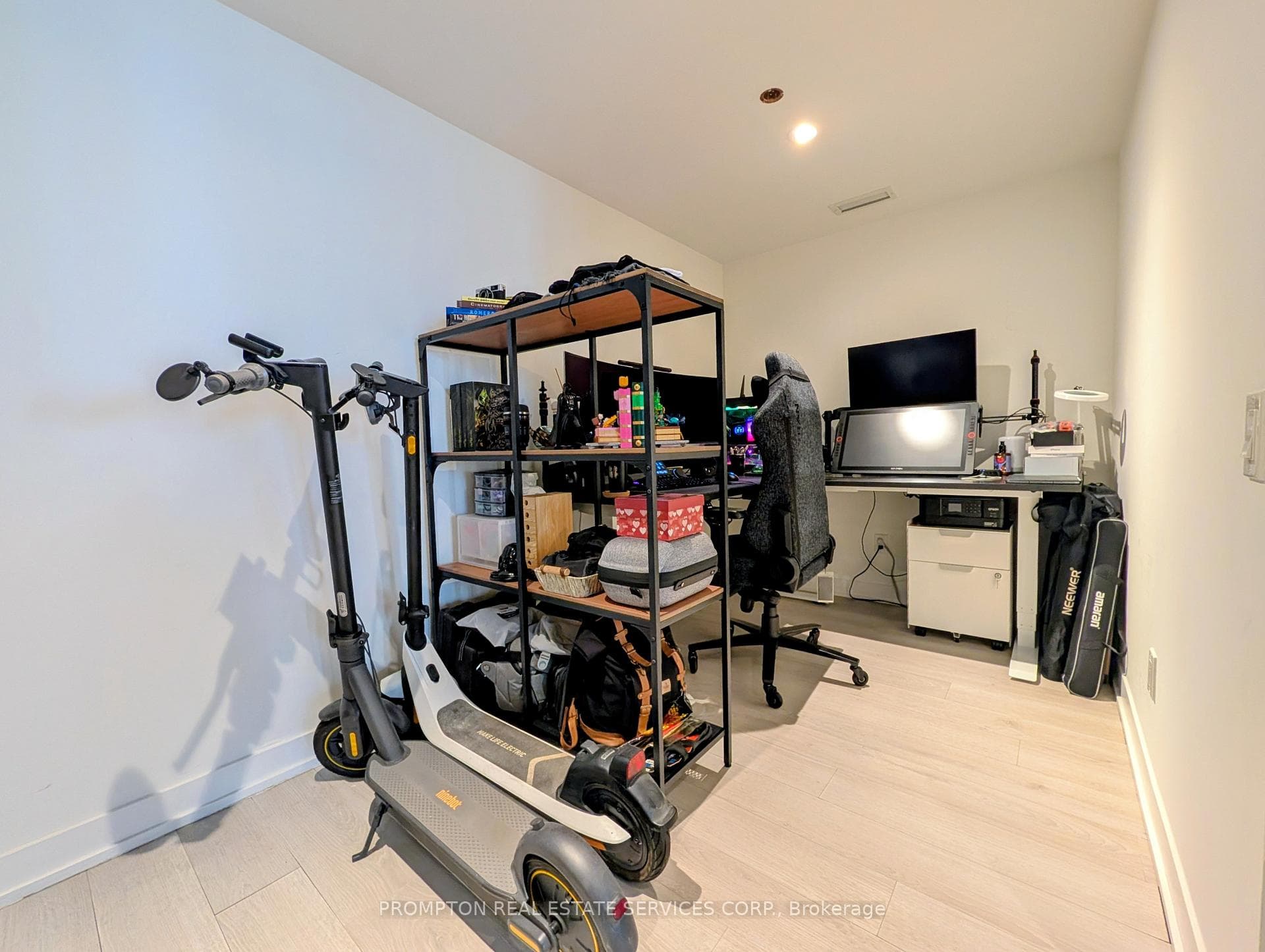Spacious Den with Pot Light