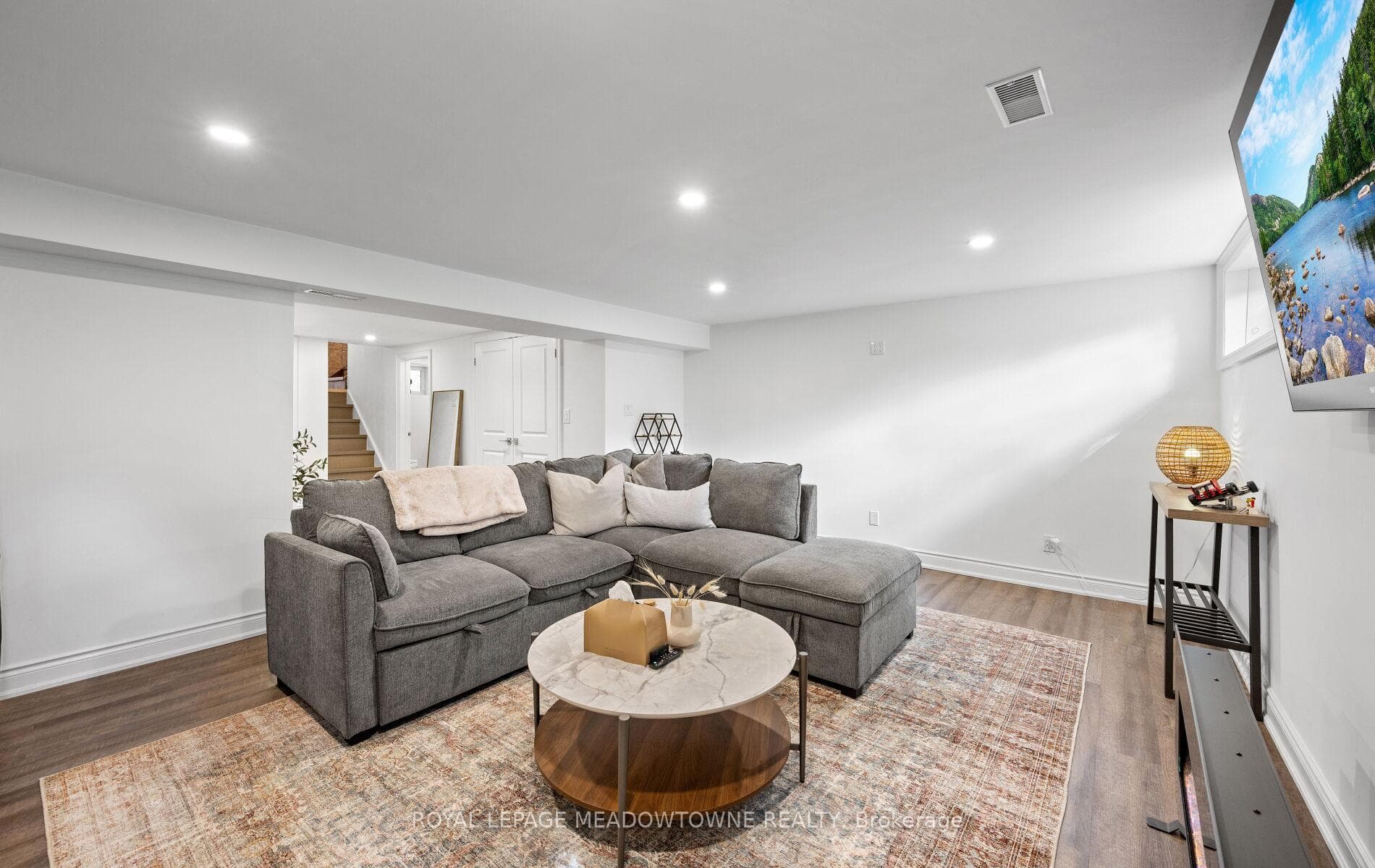Open Basement floor plan