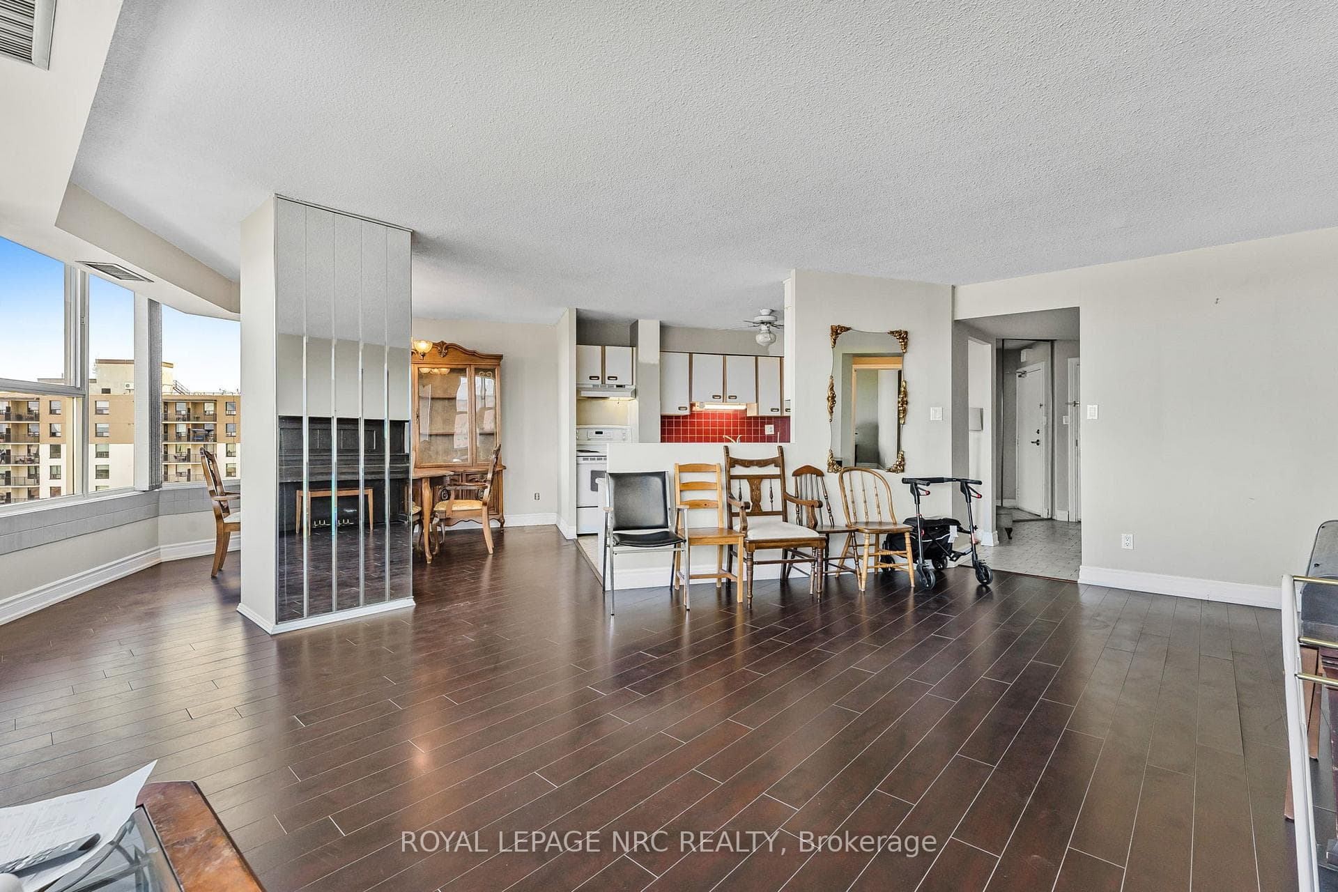 bright & spacious open concept