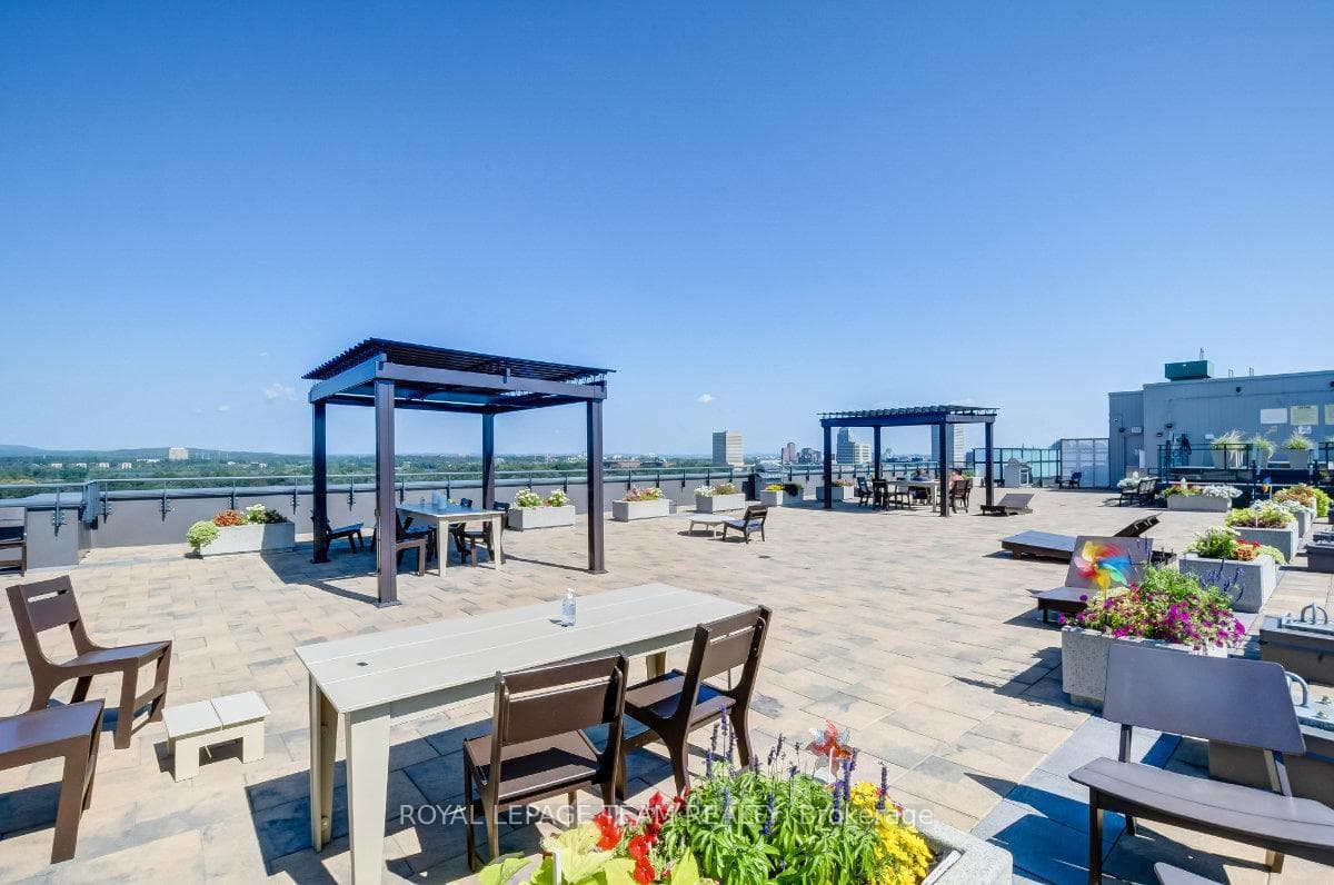 roof-top patio