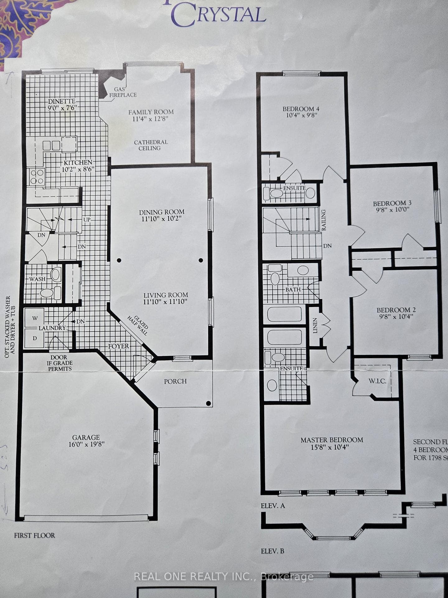 Floor Plan No ensuite Powder Room at Room 4