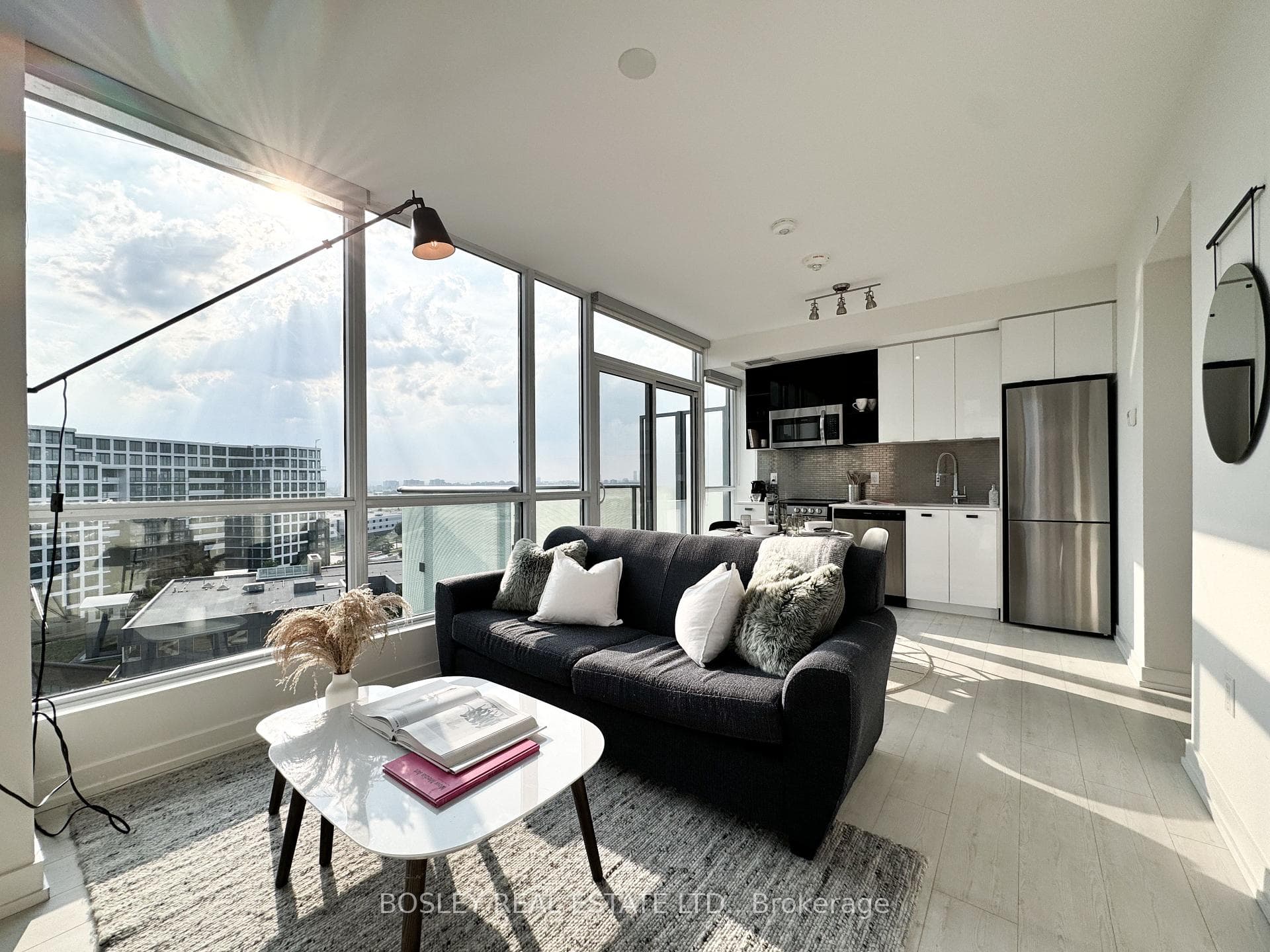 Living, Dining, Kitchen