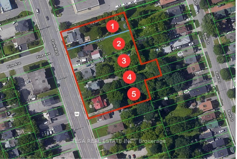 43, 49, 55, 59, 65 Park Rd. S