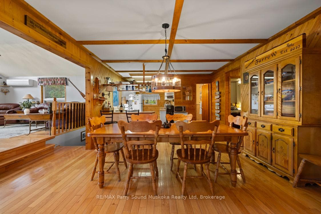 Open concept Dining area