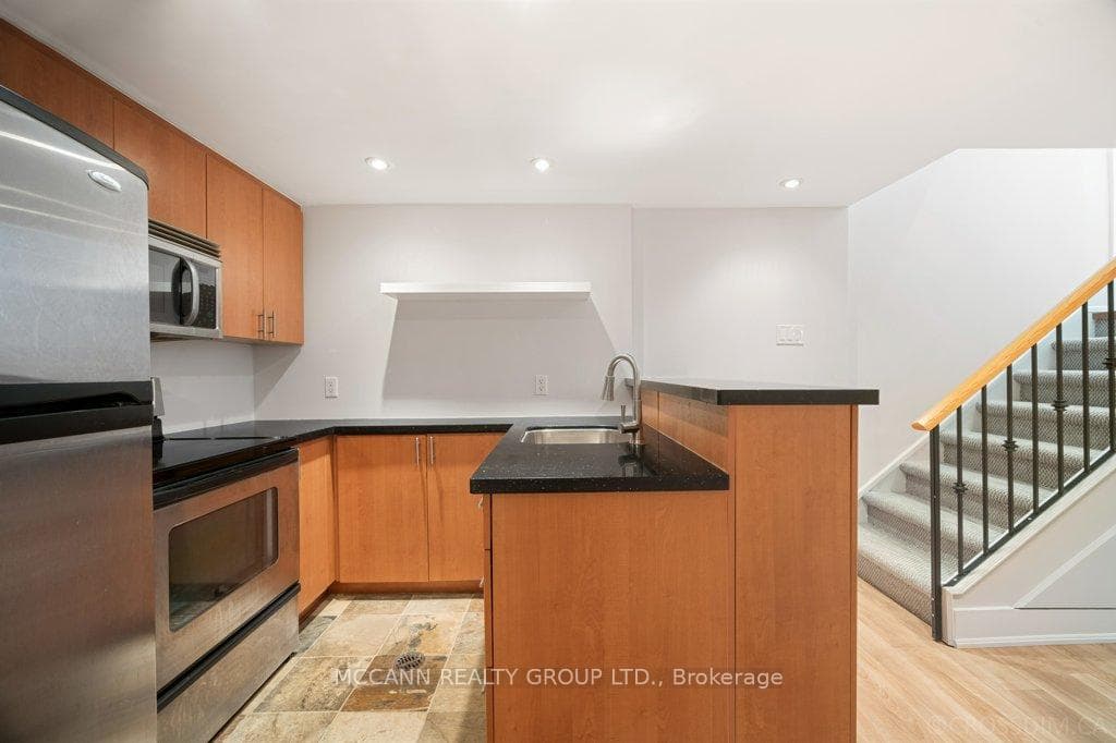 Lower level kitchen