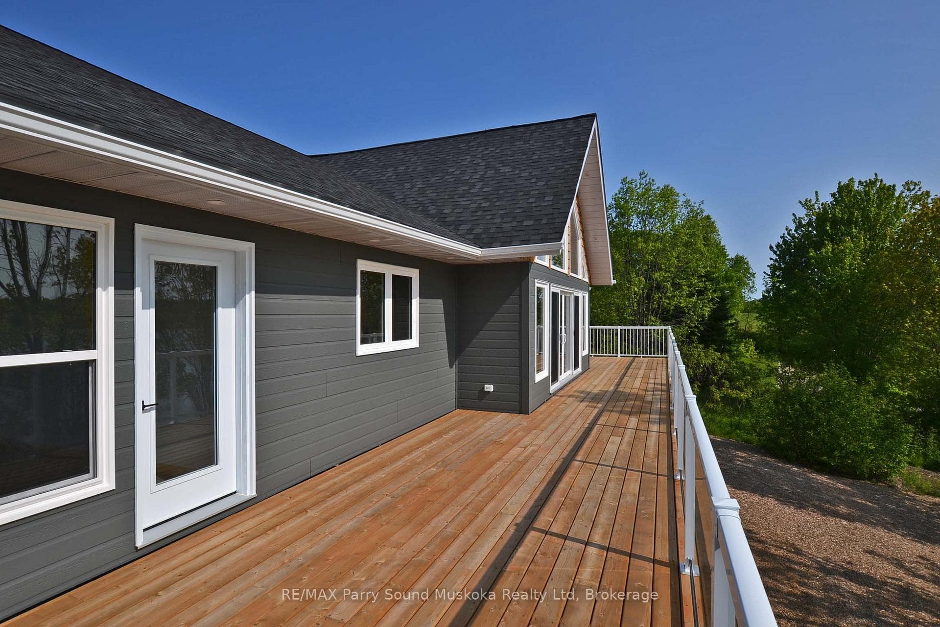 Multiple walkouts to decking