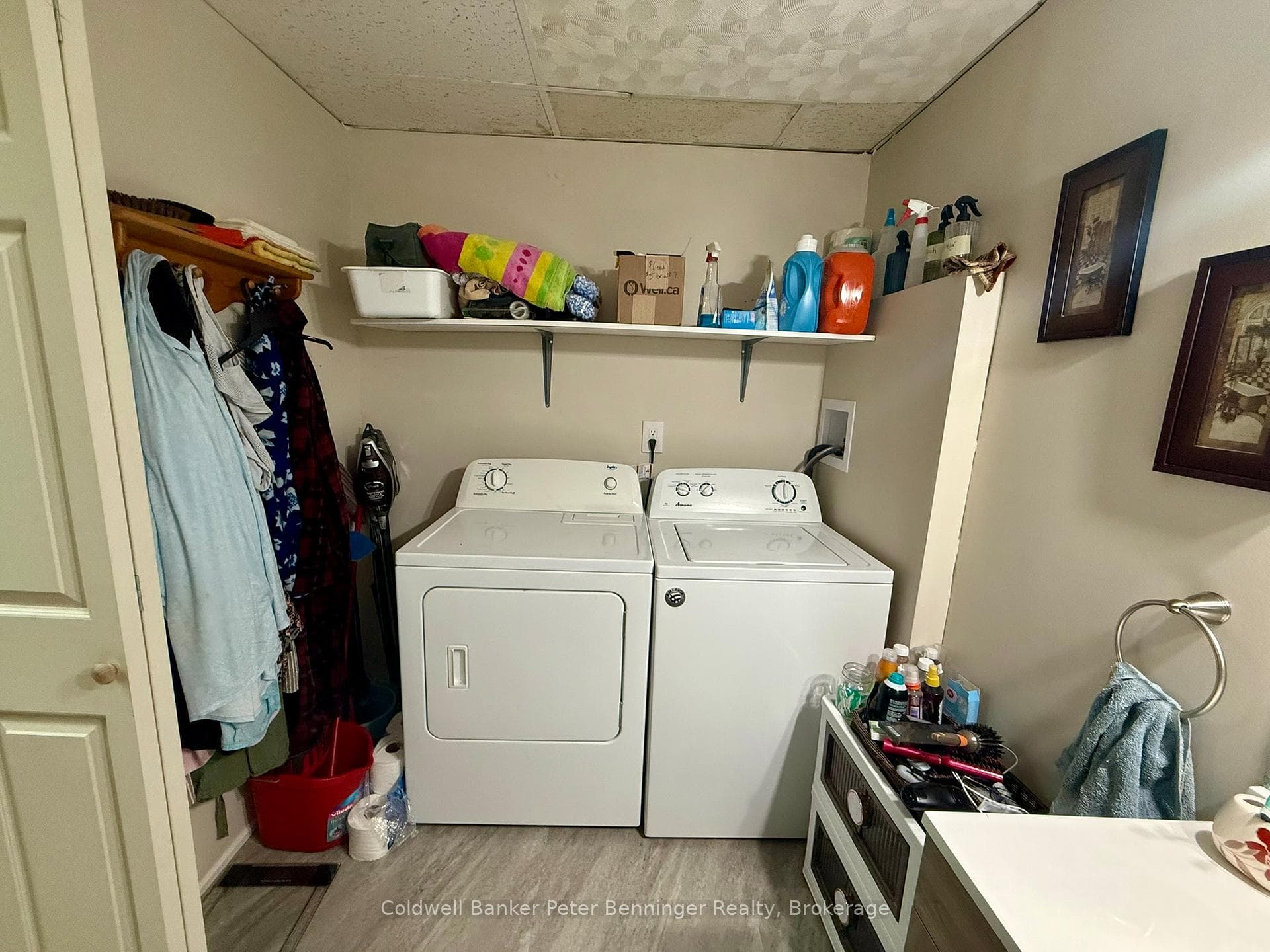 Main floor bath with laundry room