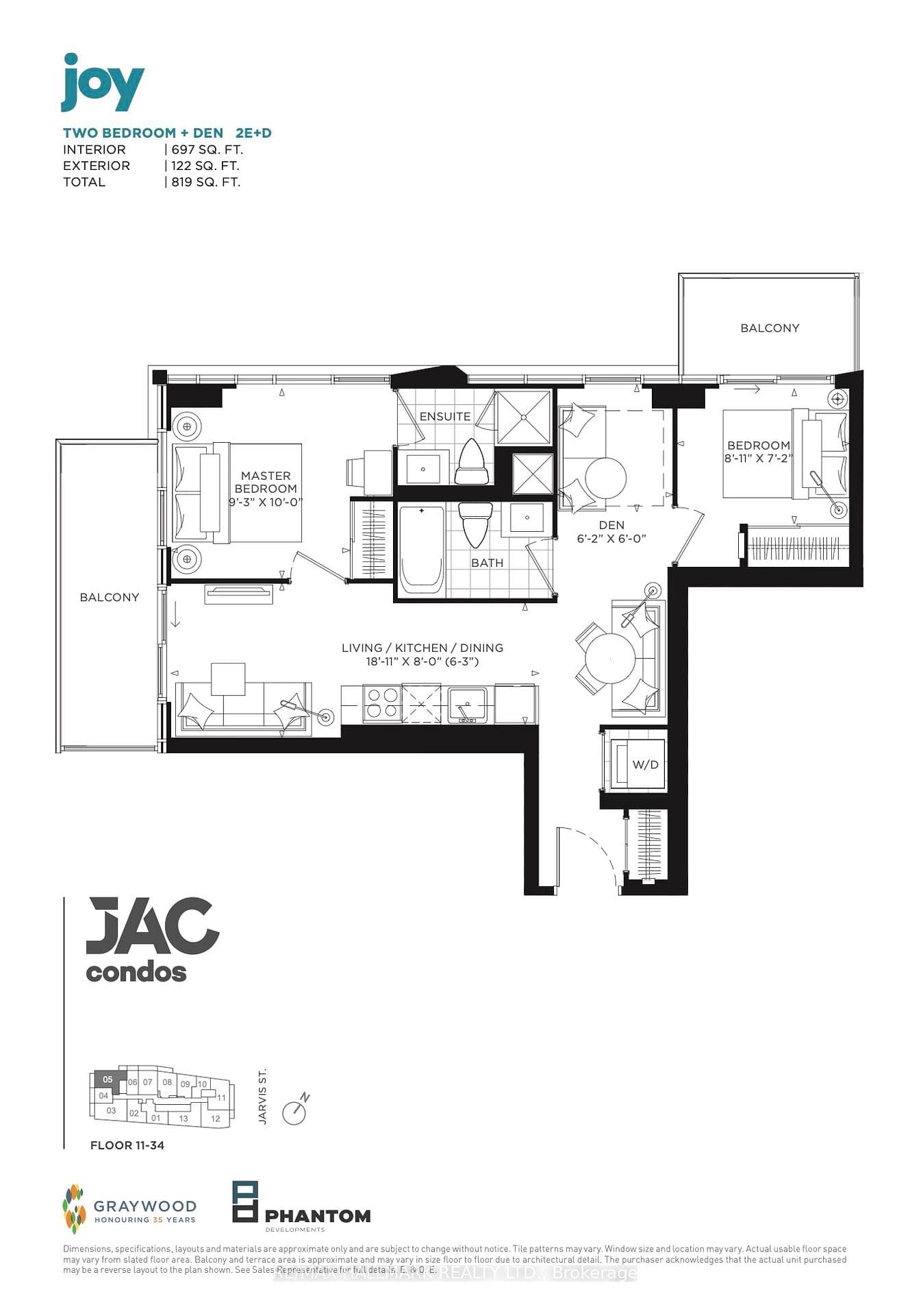 308 Jarvis Street Unit 2605 photo 16