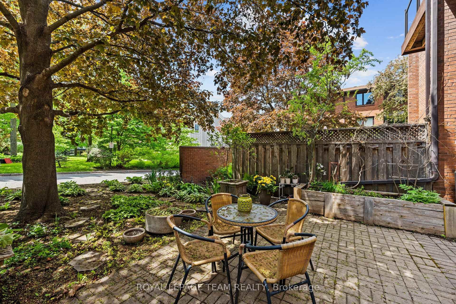 Private and peaceful backyard patio