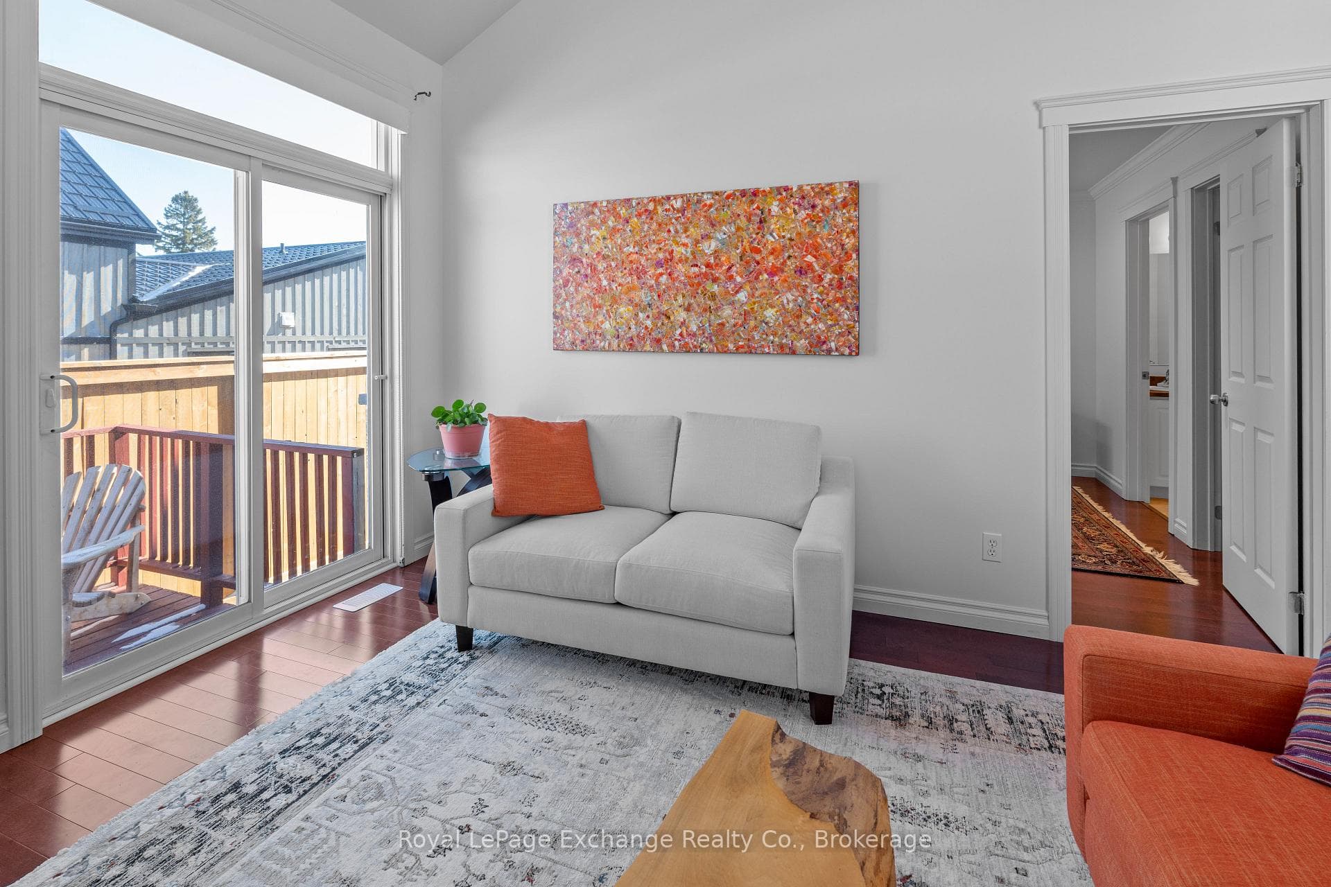 Balcony Doors from Living Room