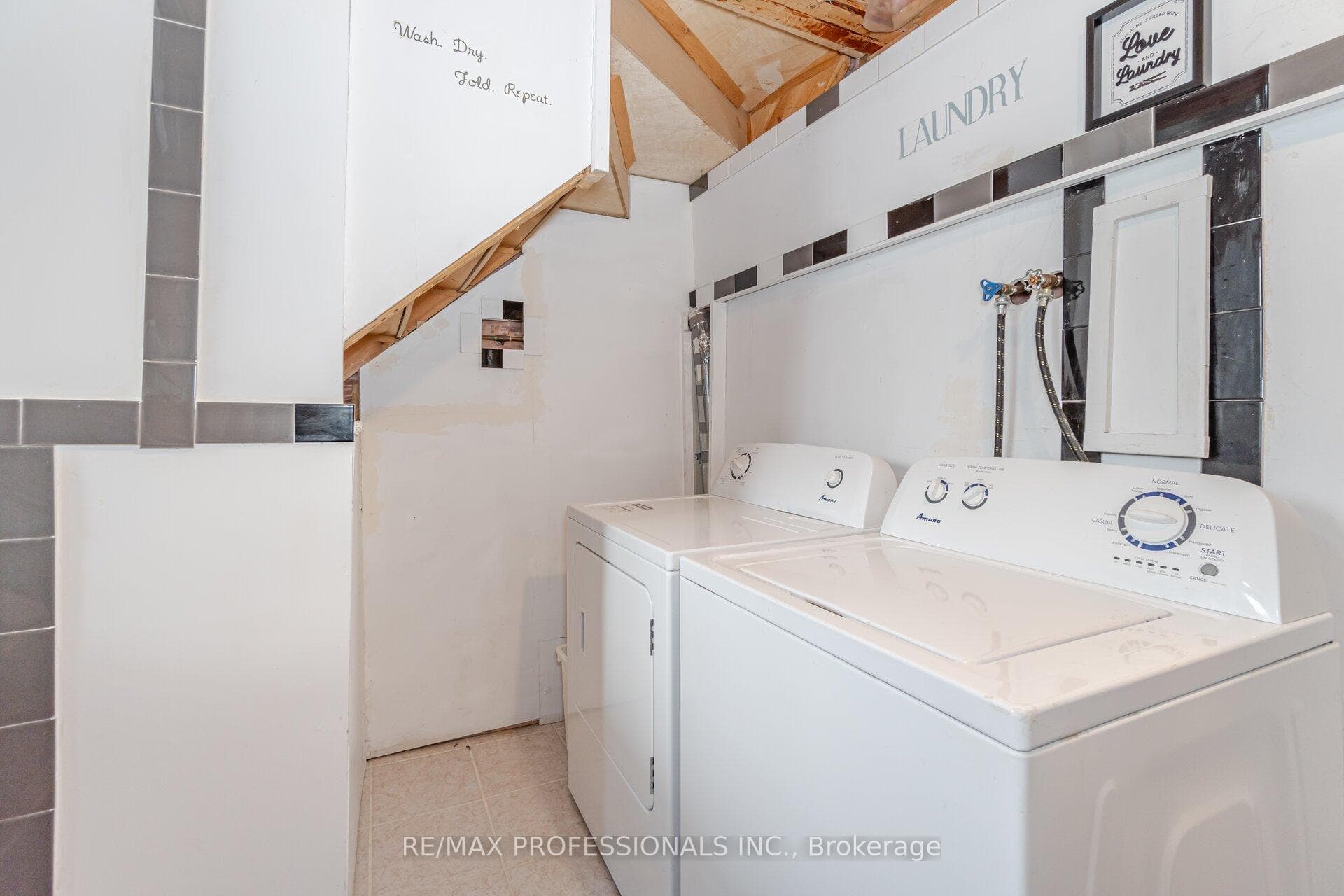 Bright Laundry Room