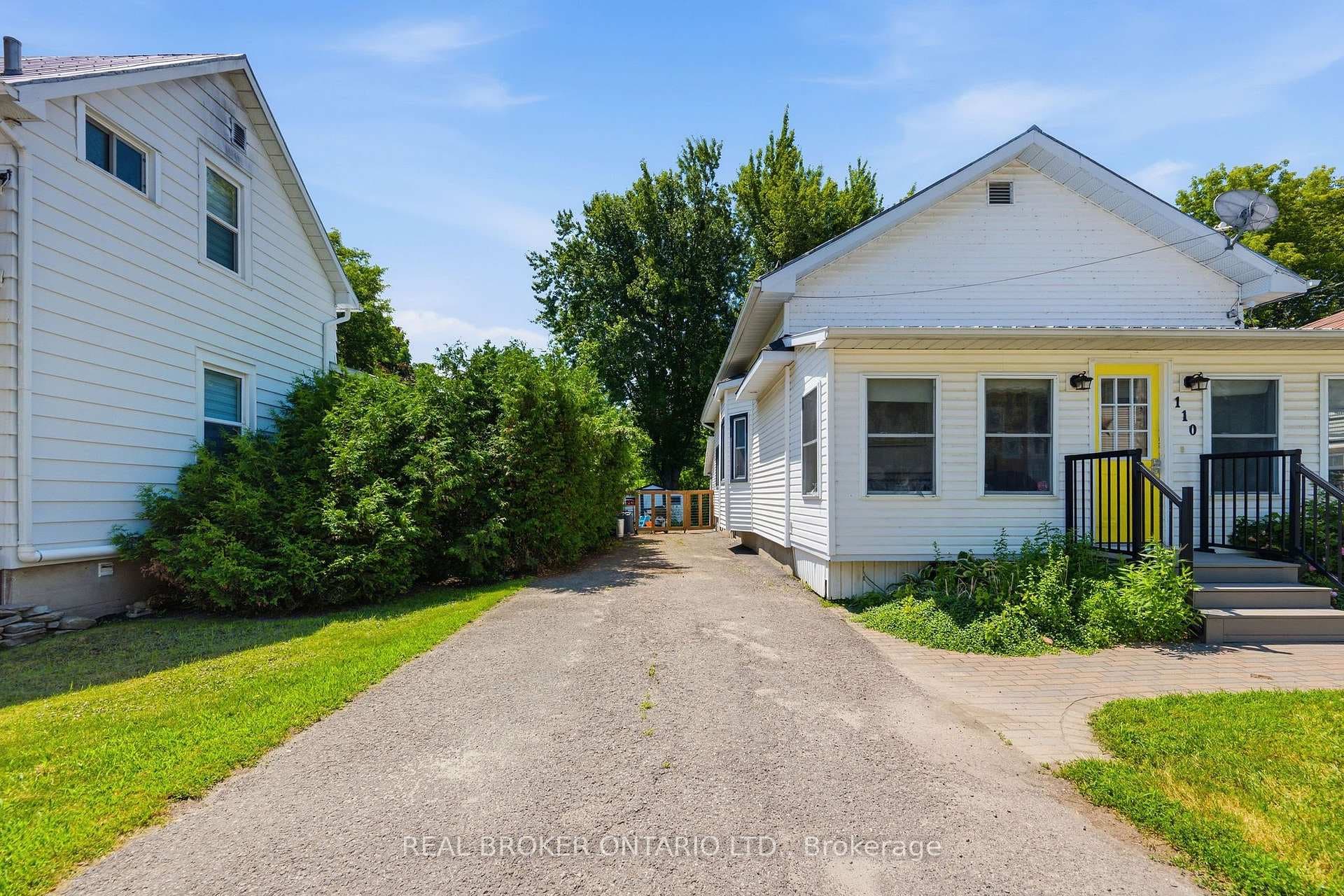 Driveway and access to backyard