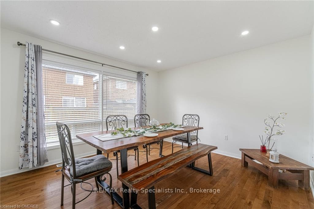 Dining room featuring hardwood / wood-style floors