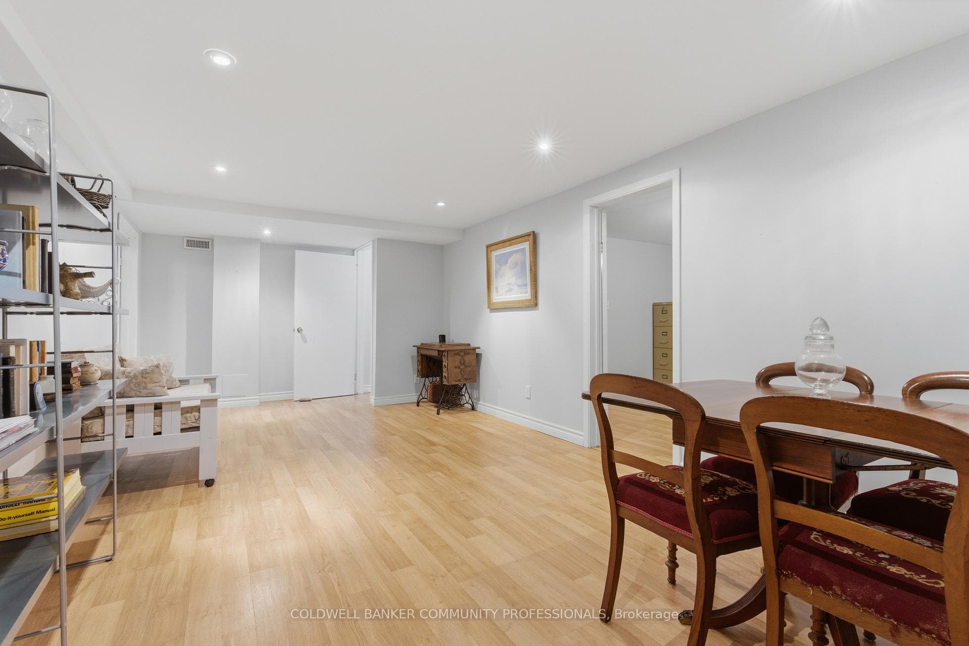 Lower level game/play room