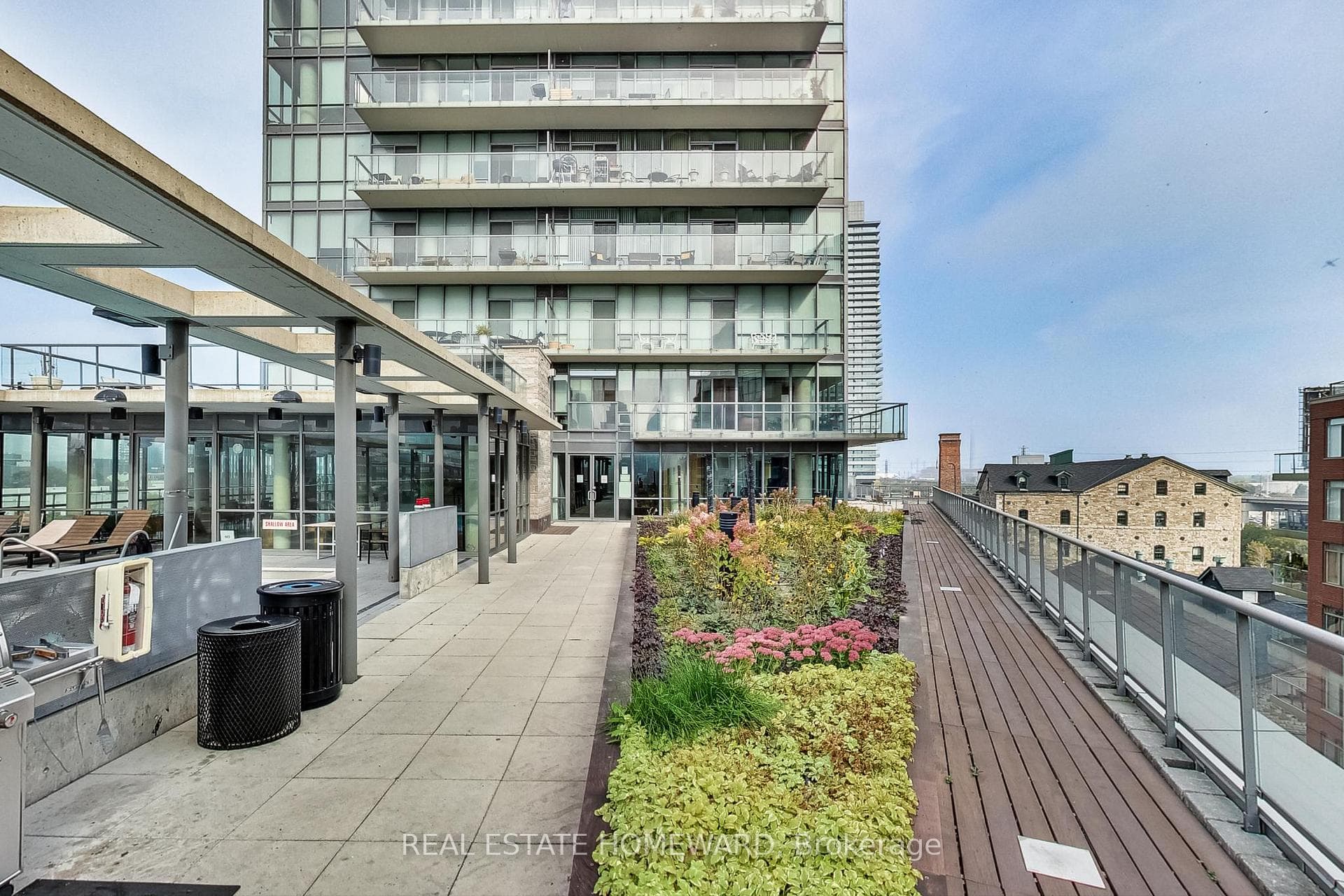 Outdoor Rooftop Deck