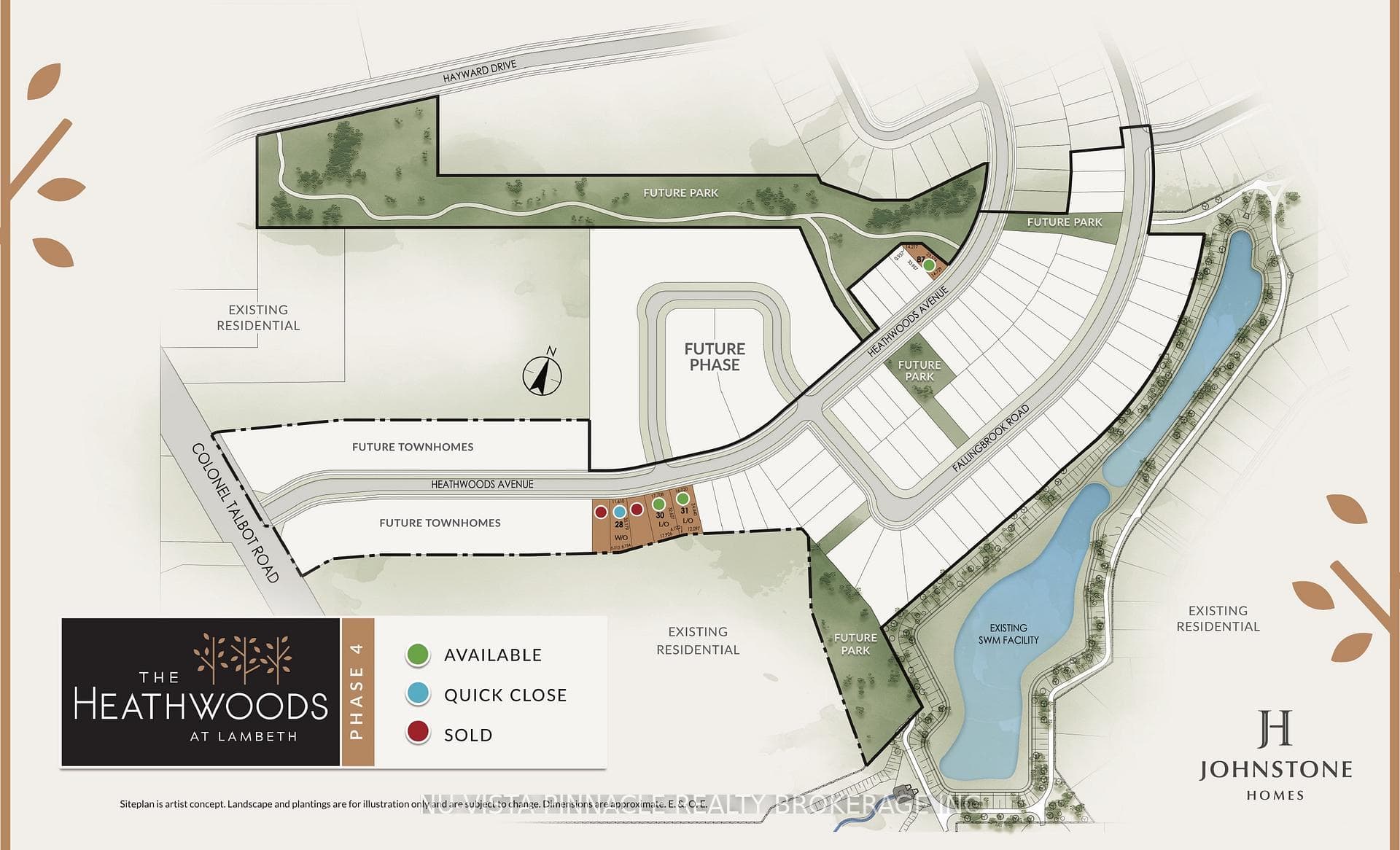 LOT 87 - Backing onto Future Park/ Treed Rear
