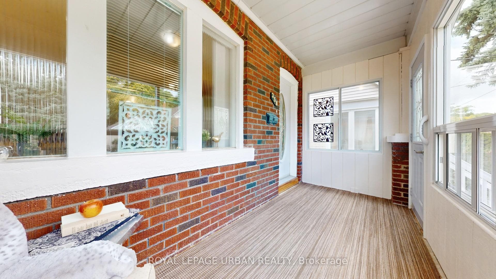 Cozy Enclosed Front Porch