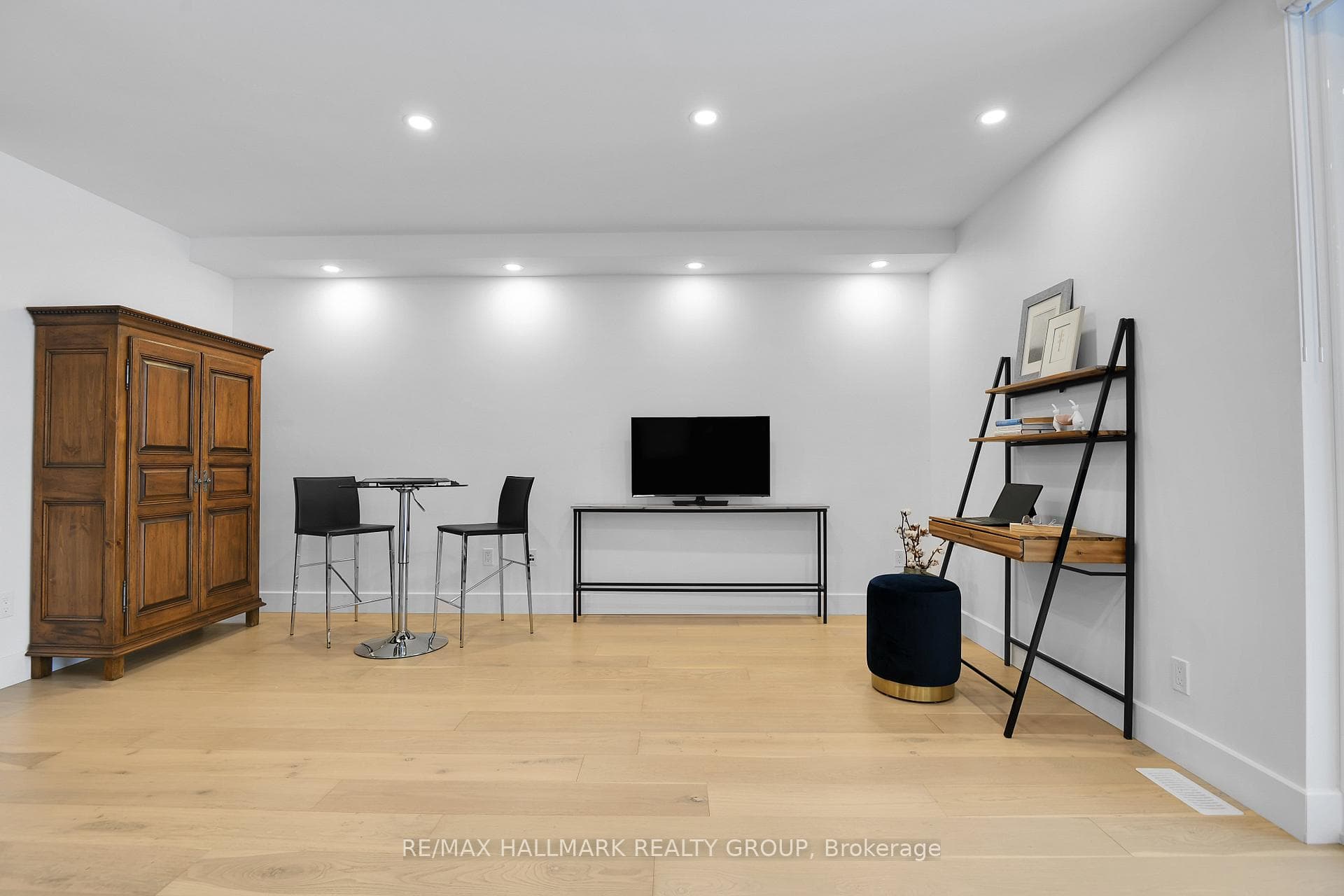 Lower level - Media room/Gym