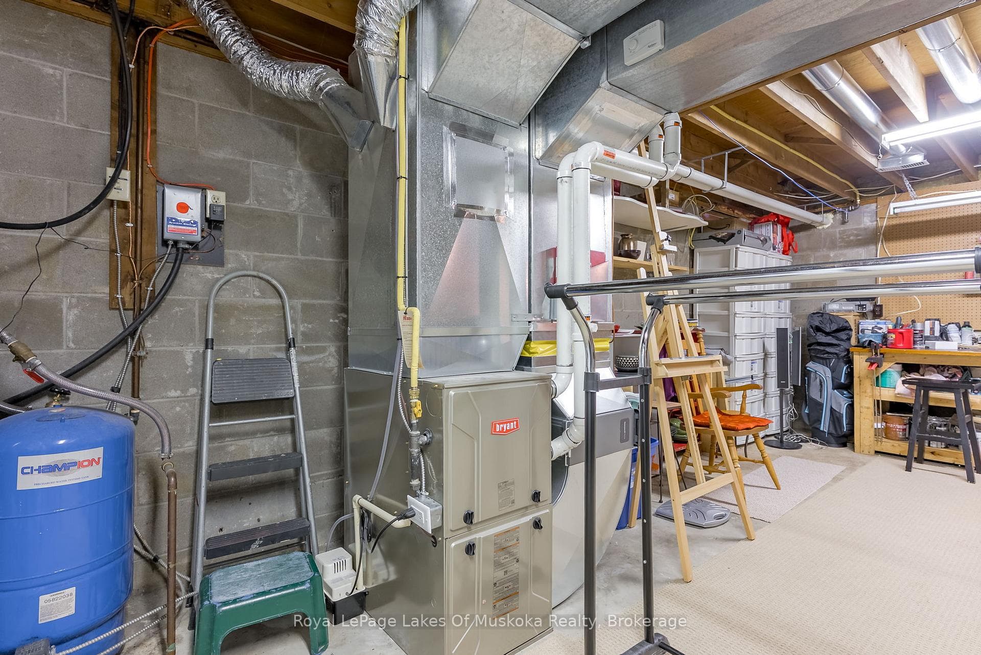 Lower Level Workshop/Utility Room