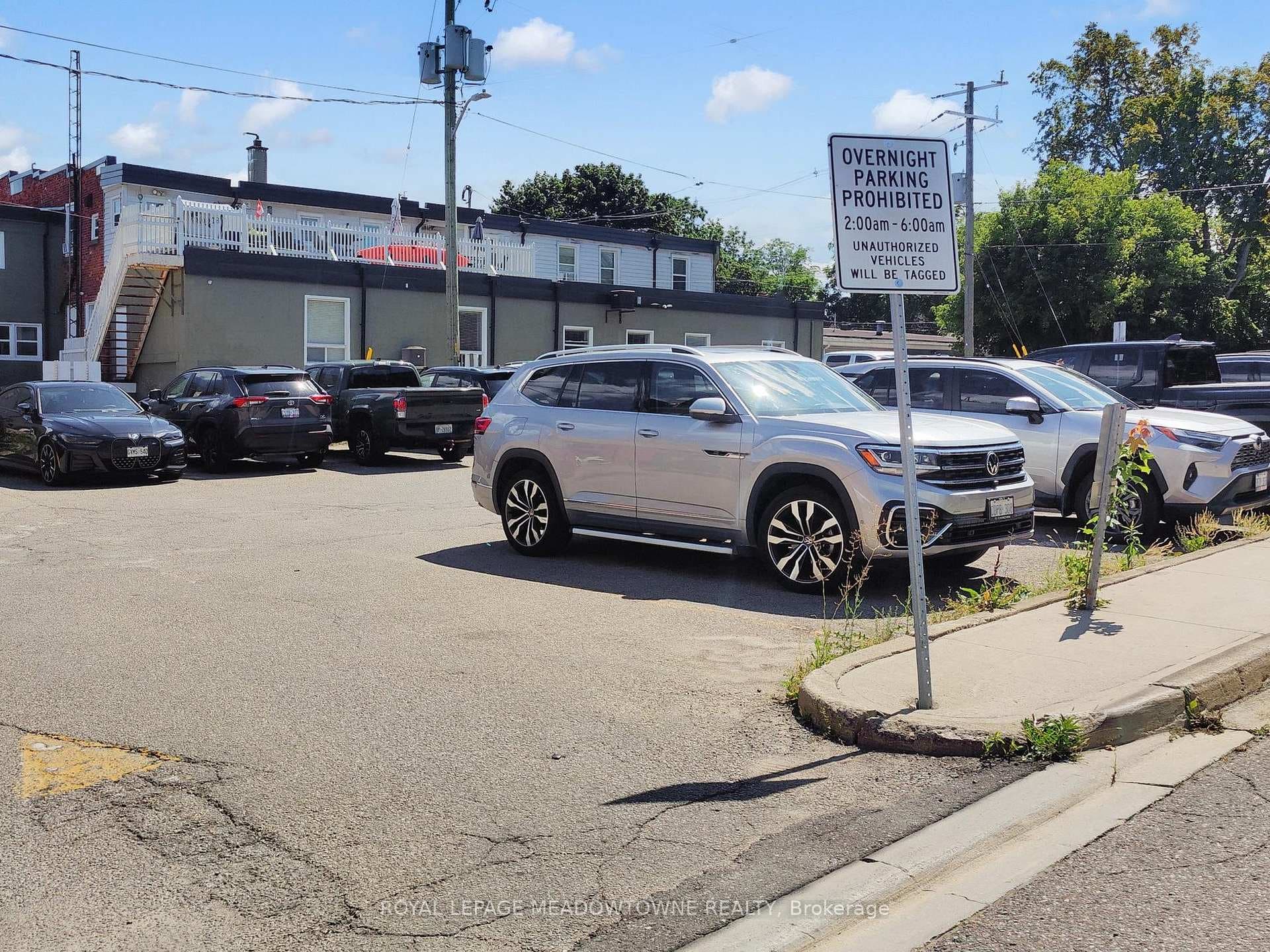 Public Parking across the street
