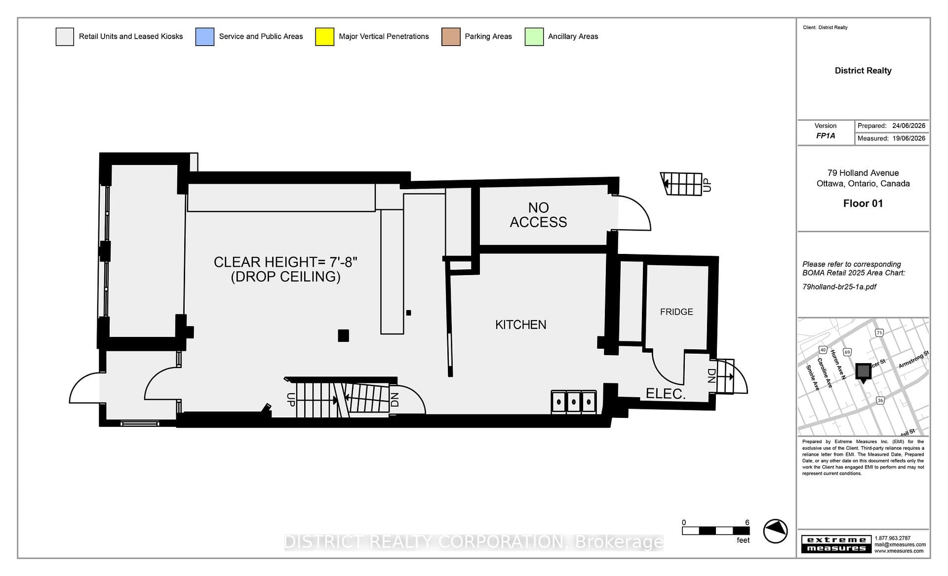 ground floor plan - 79 Holland Avenue, Ottawa