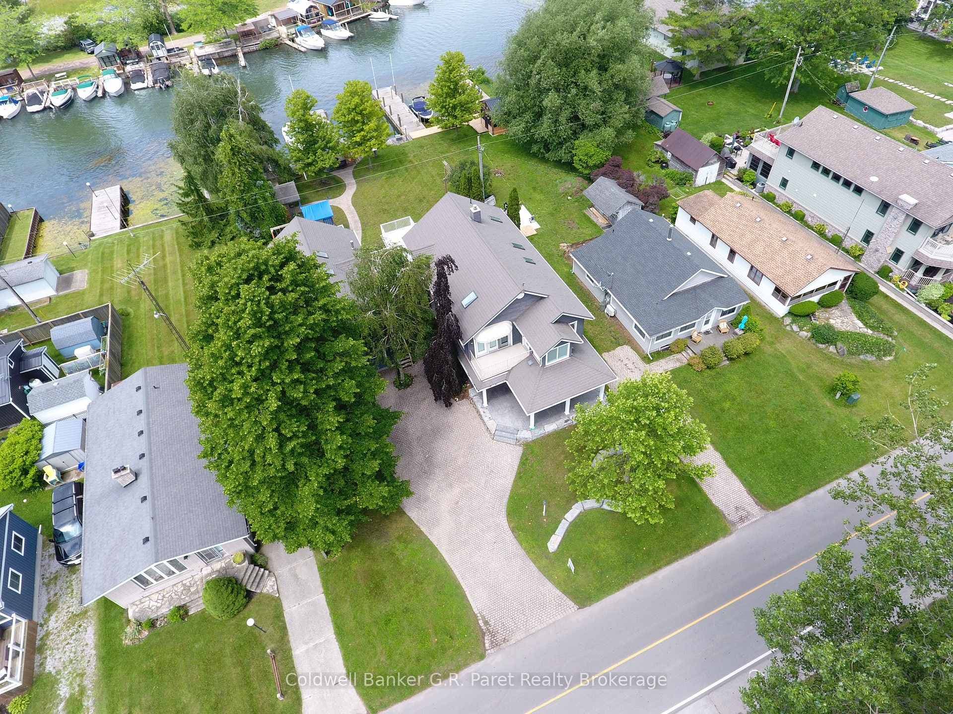 Aerial view.