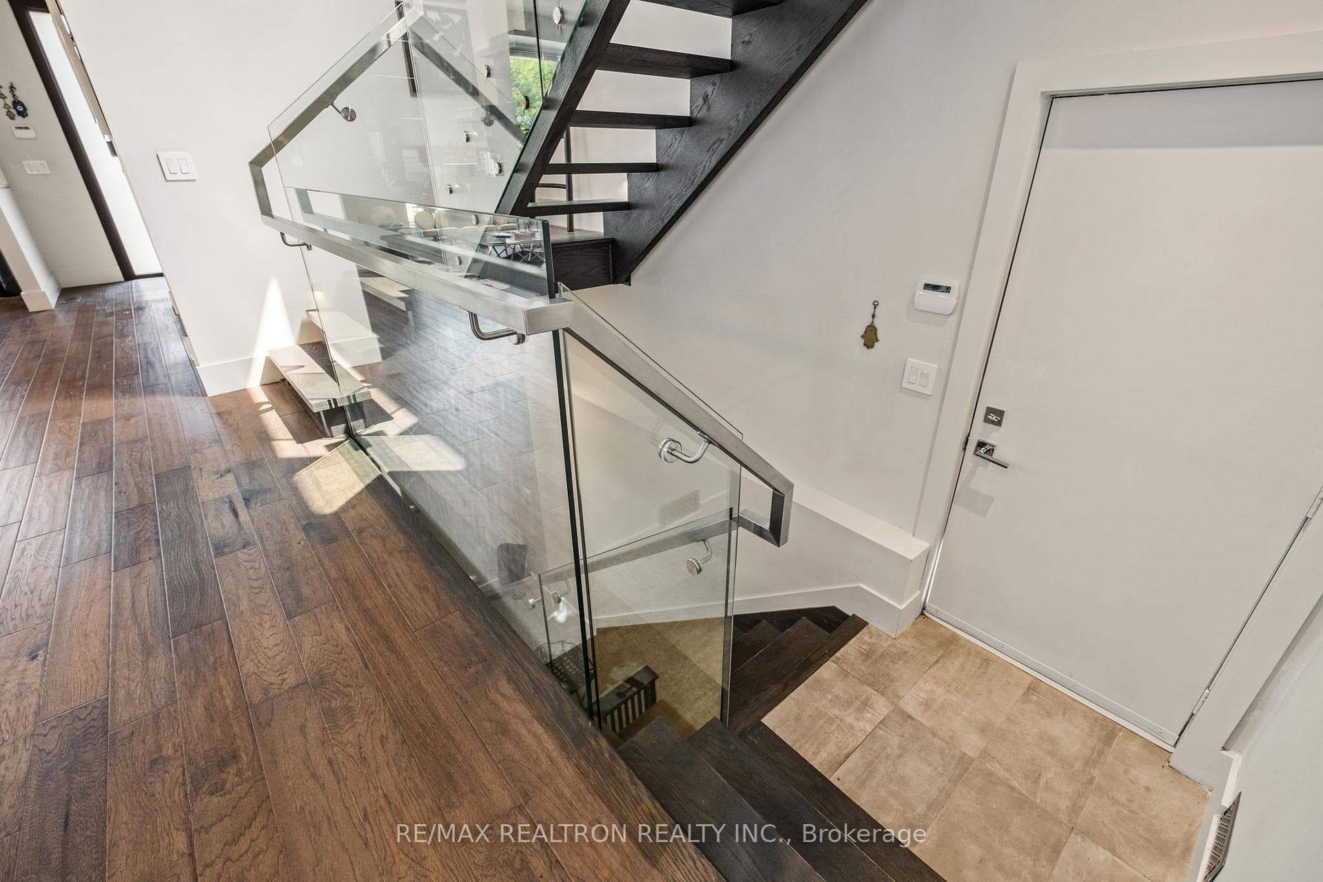 Stairs to basement from main level
