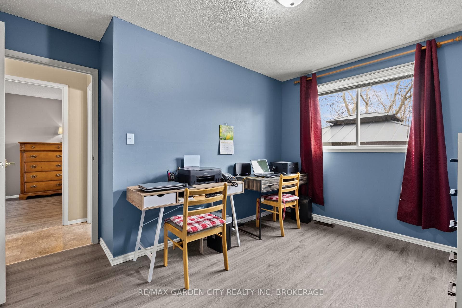 Third bedroom currently used as home office.