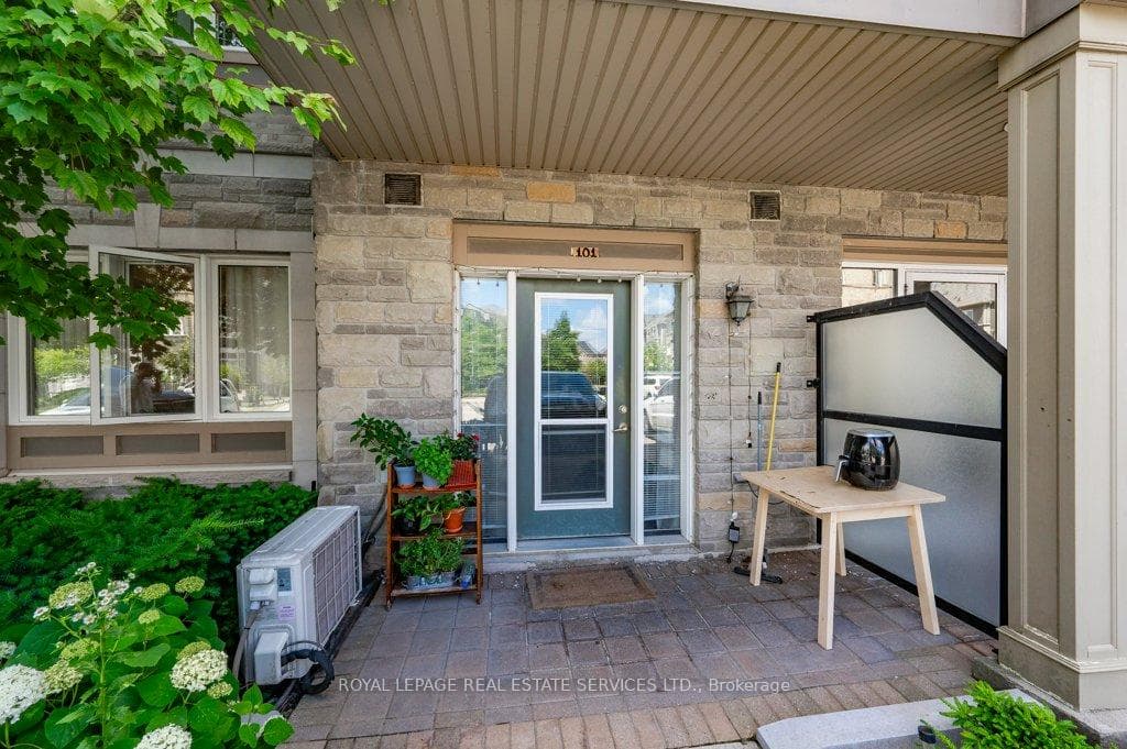 Private Patio off the Living/Dining Room