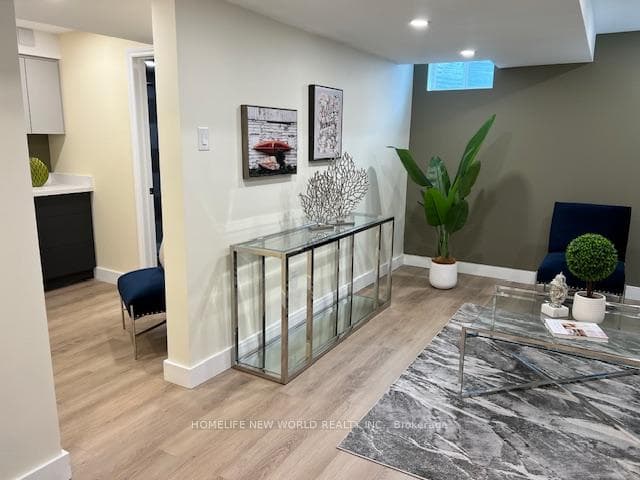 Entry to Kitchenette in Basement