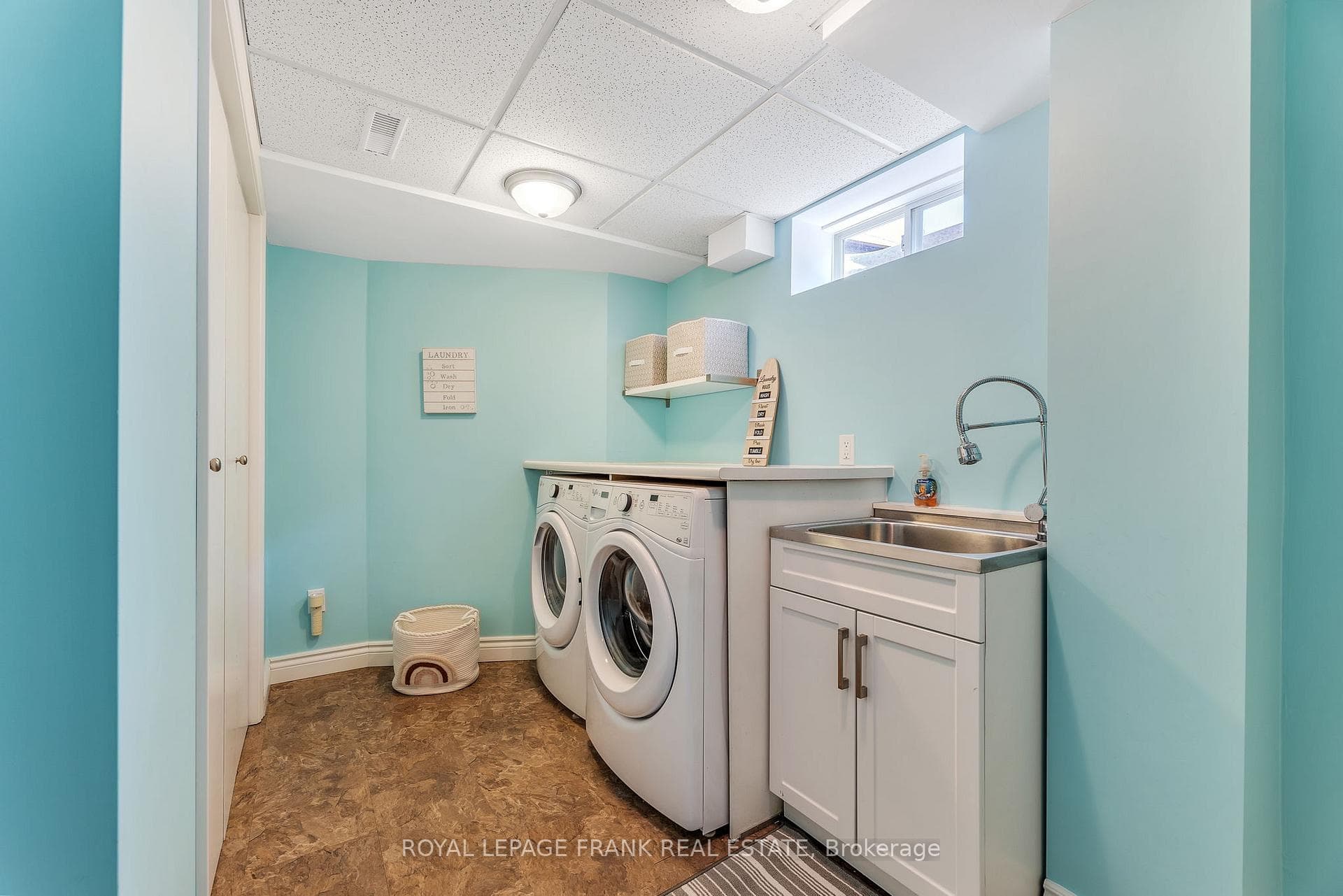 Laundry Room in Basement