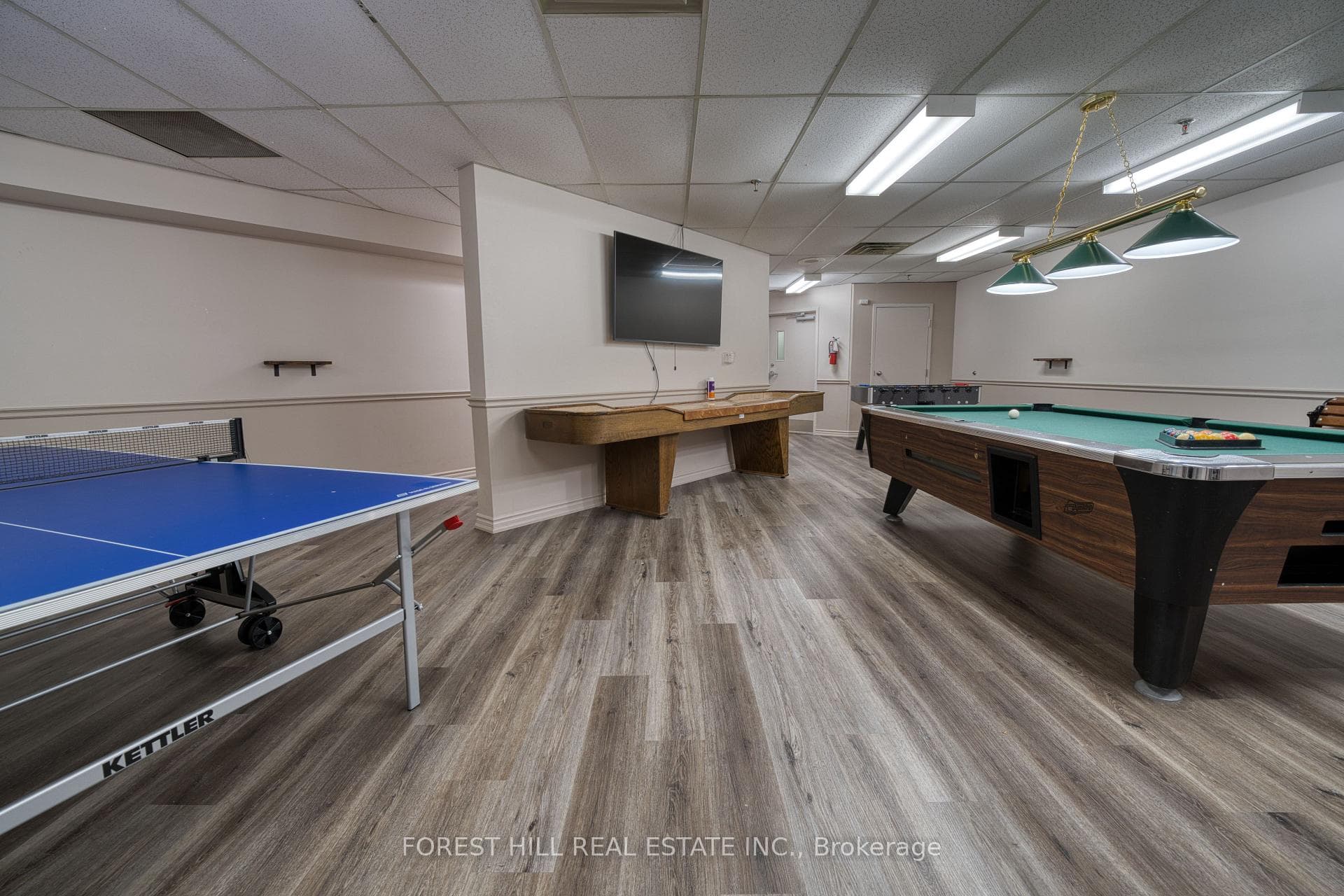 Billiards, Shuffleboard, Ping Pong, Darts, Foosbal