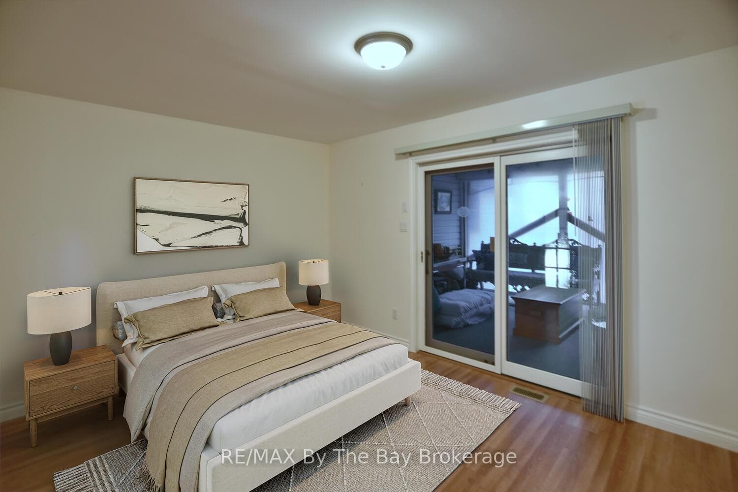 Virtually Staged 3rd Bedroom
